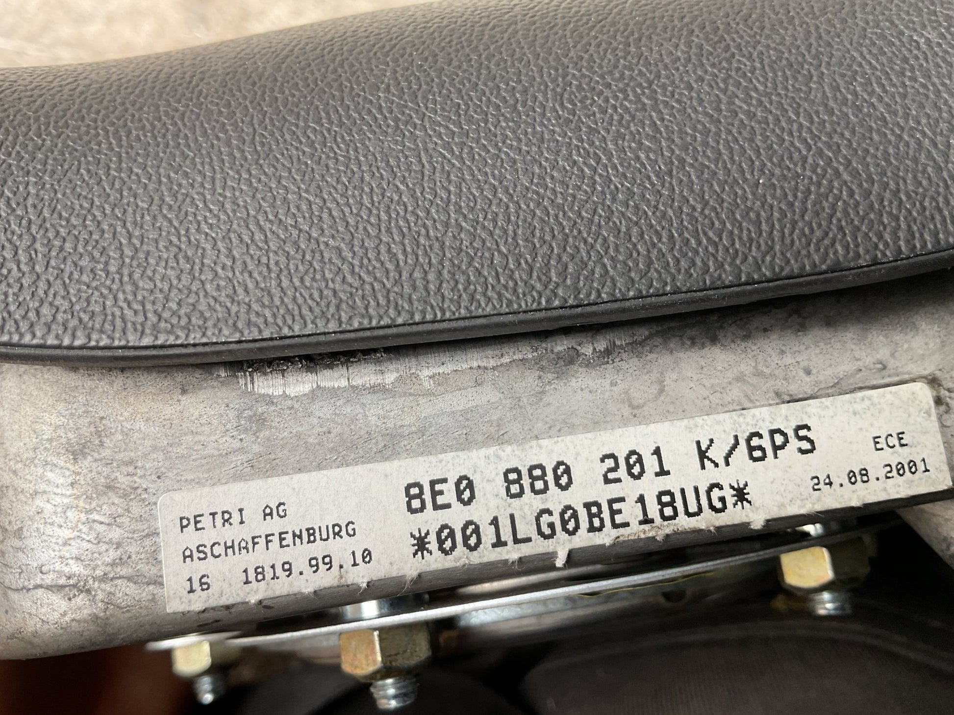 Airbag Volante Audi A6 1997 - 2004 - 8E0880201K