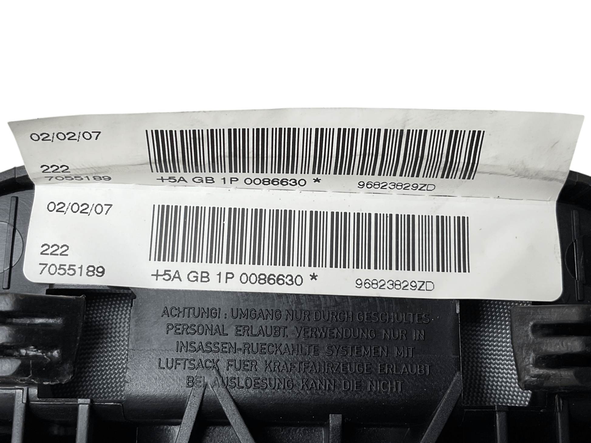 Airbag Volante Citroen C4 2004 - 2010 - 96823829ZD