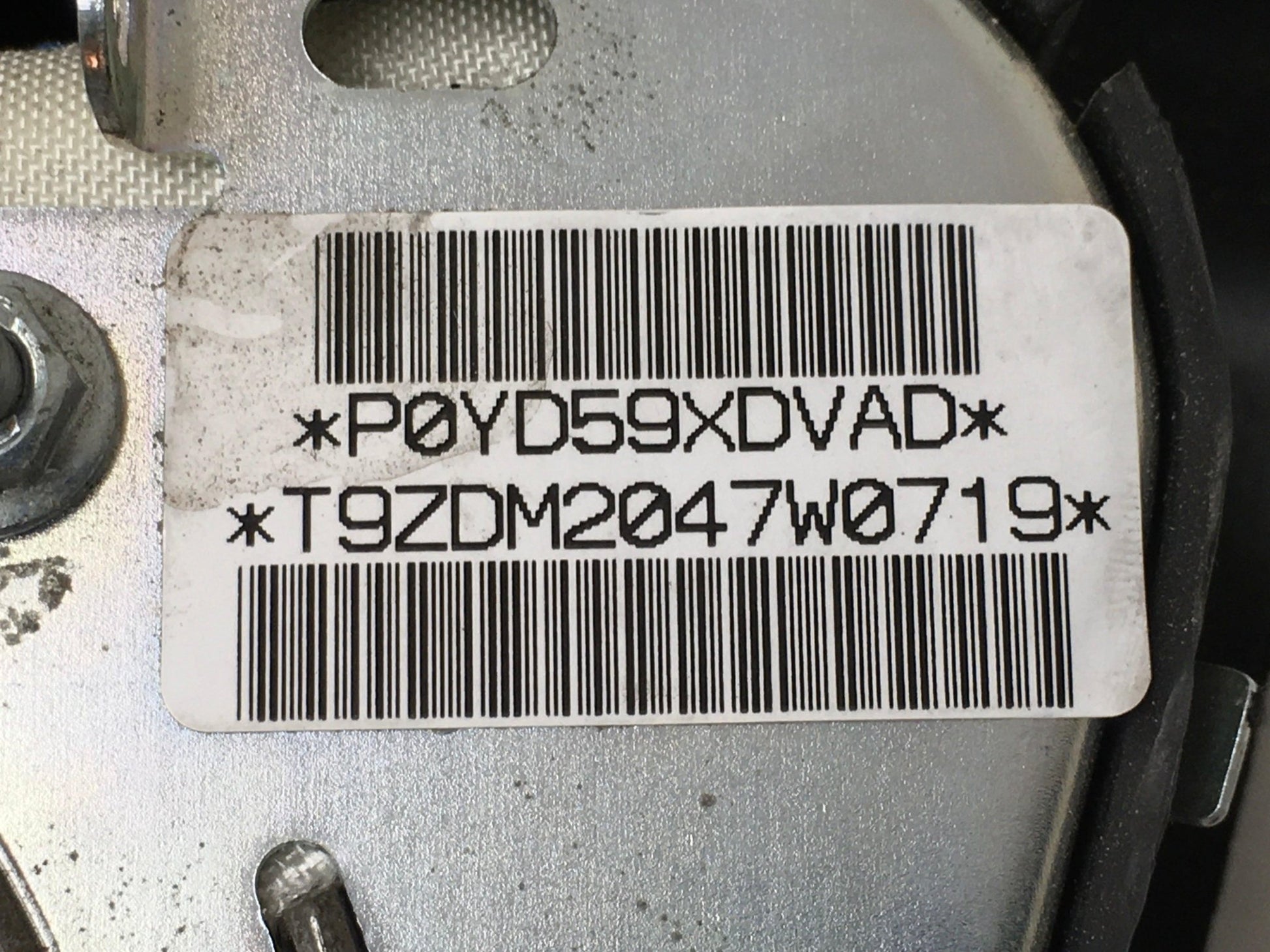 Airbag Volante Compass y Jeep Patriot - P0YD59XDVAD
