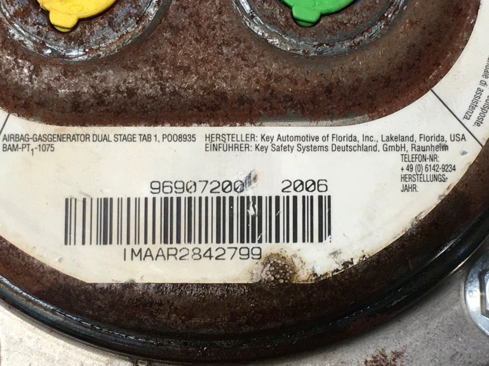 Airbag volante Fiat croma 194 - 735399616