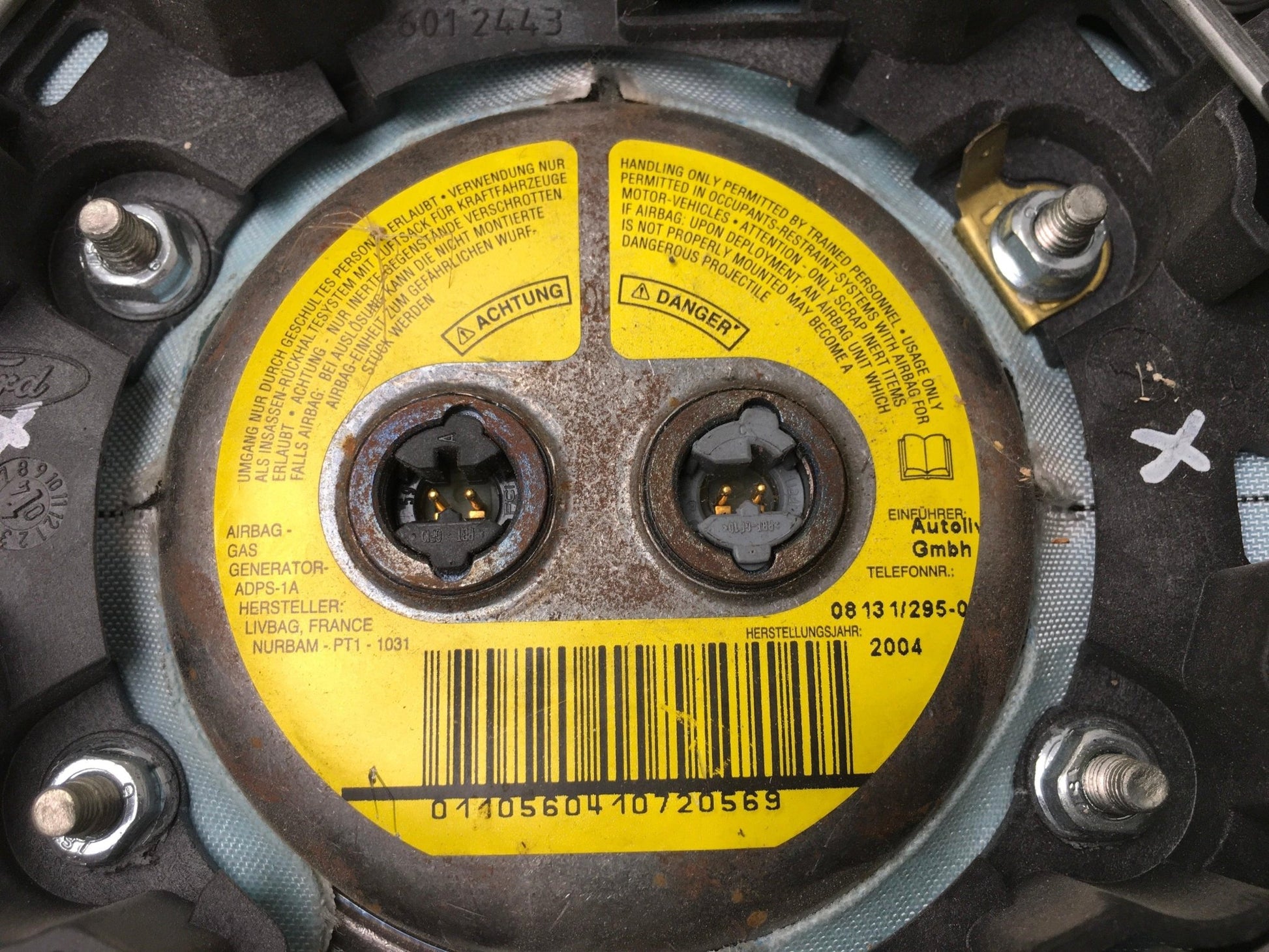 Airbag volante Ford C - max I - 3M51R042B85AH