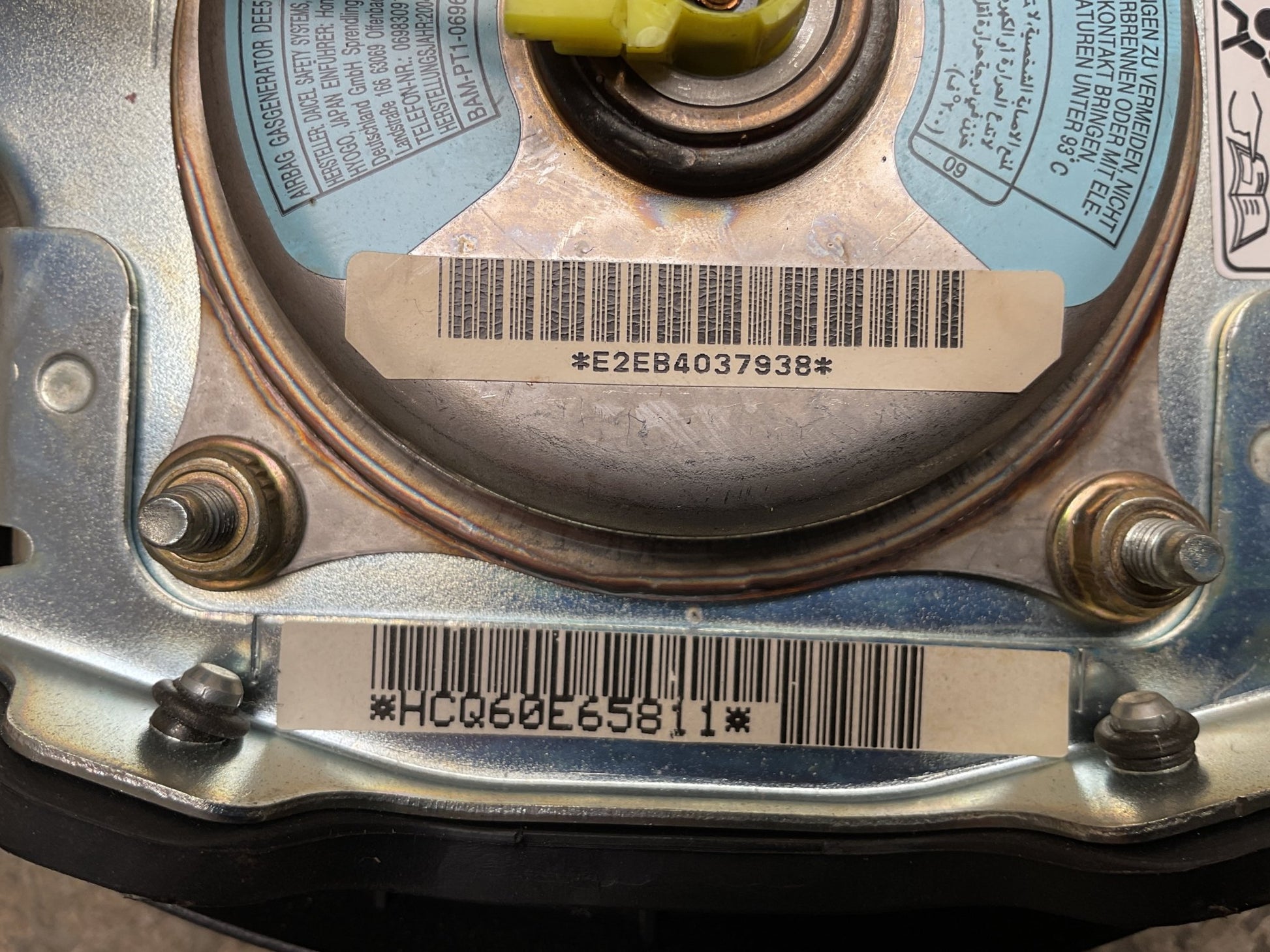 Airbag Volante Honda Civic / Accord 02-05 - 78501S6MR71ZA