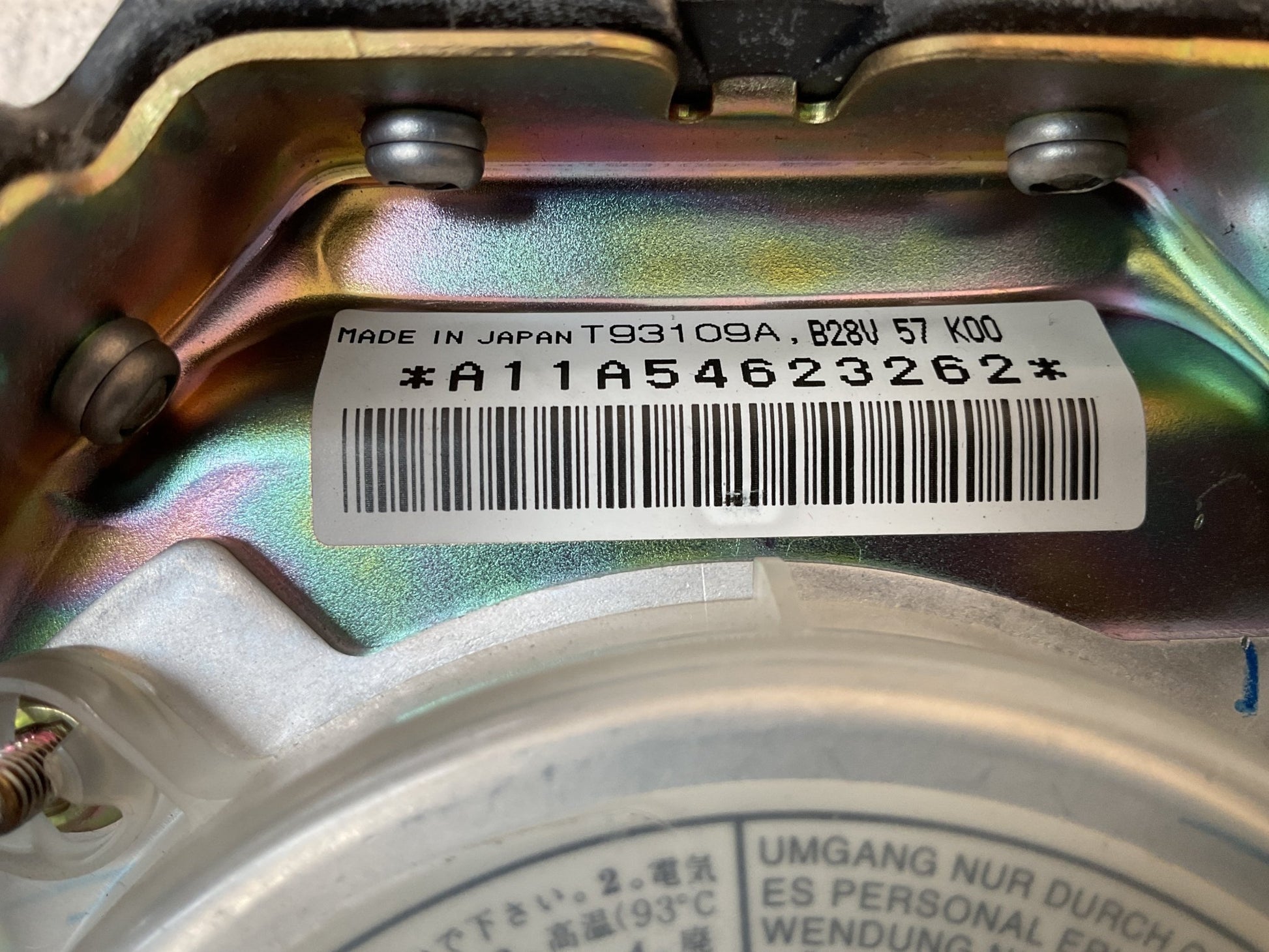 Airbag Volante Mazda MX - 5 1998 - 2005 - B28V57K00