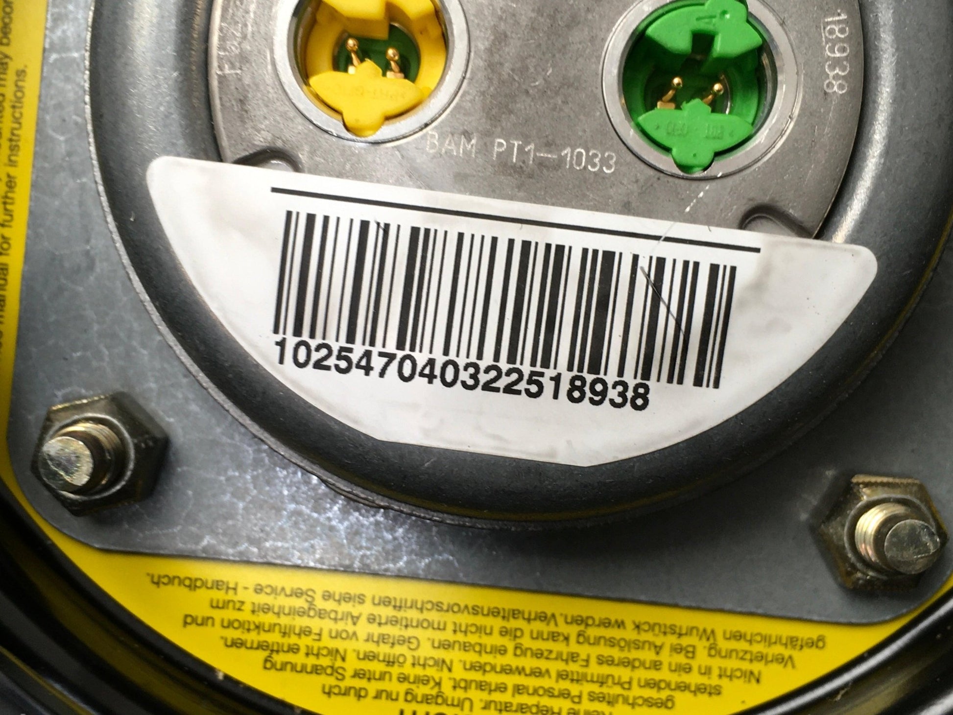 Airbag volante Mercedes E A2198601502 - A2198601502