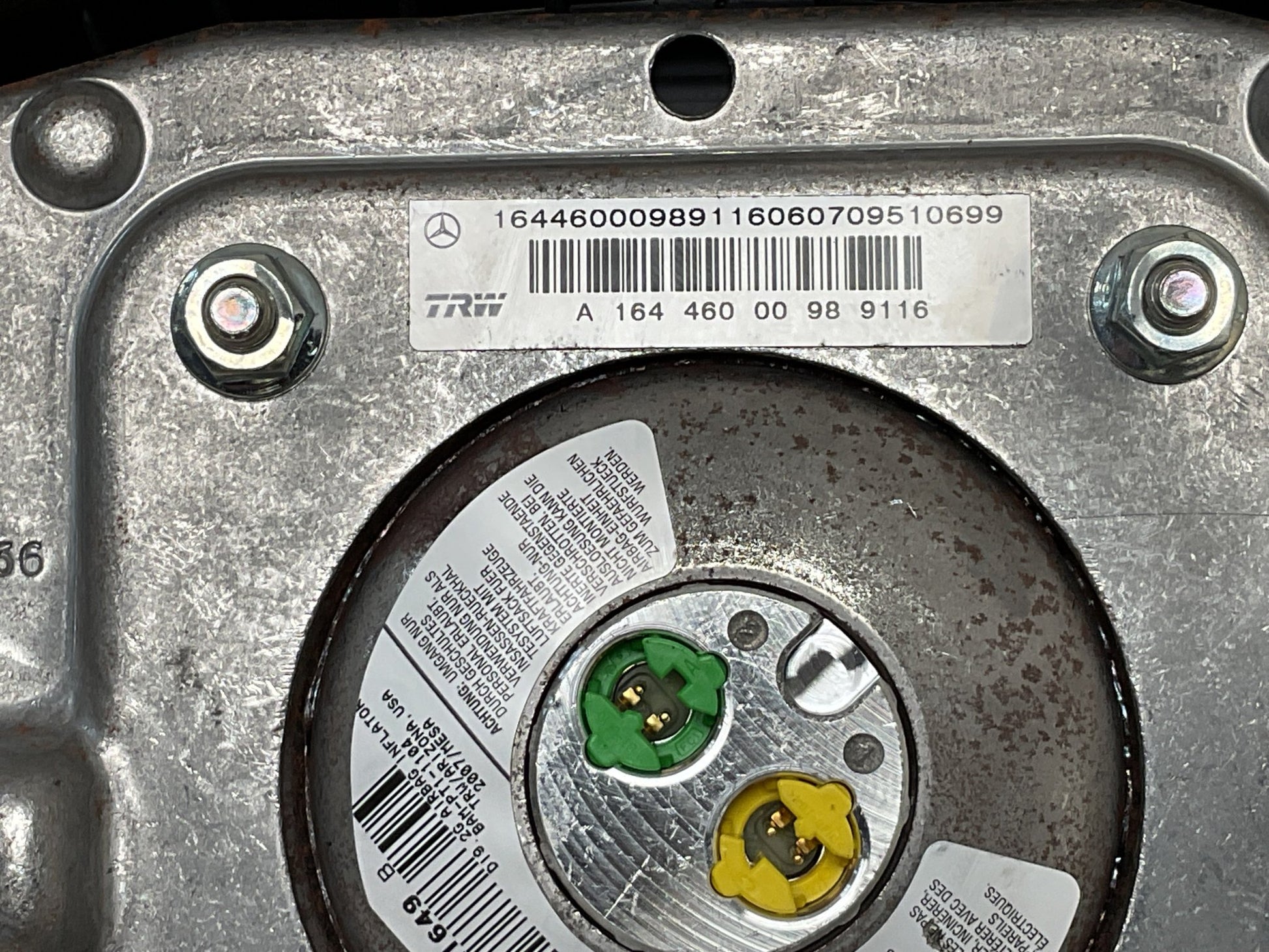 Airbag Volante Mercedes M 2005 - 2011 - A16446000989116