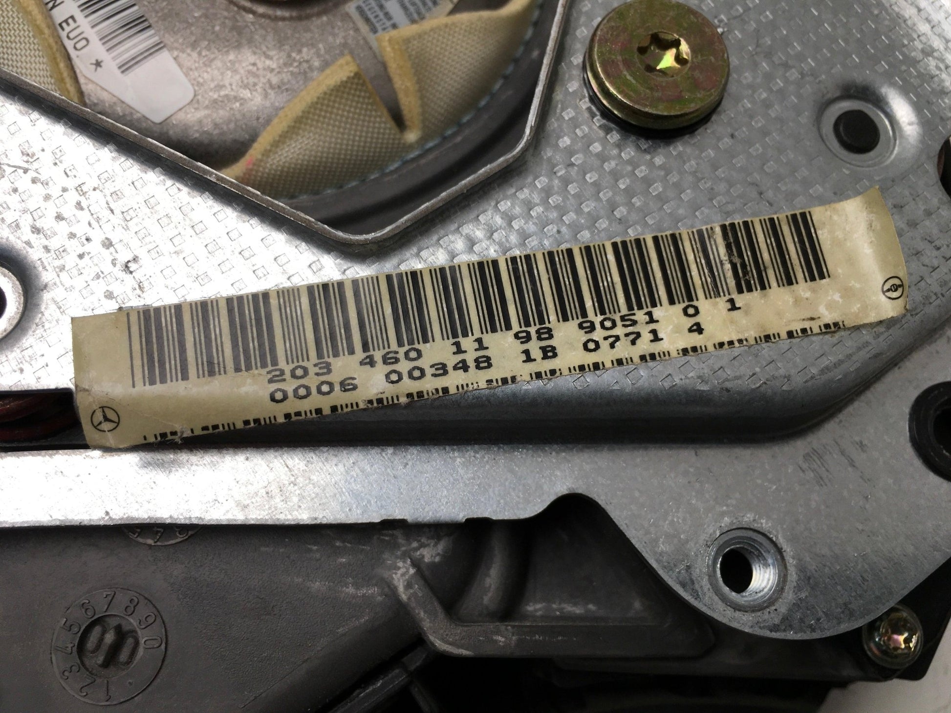 Airbag Volante Mercedes W203 - 2034601198