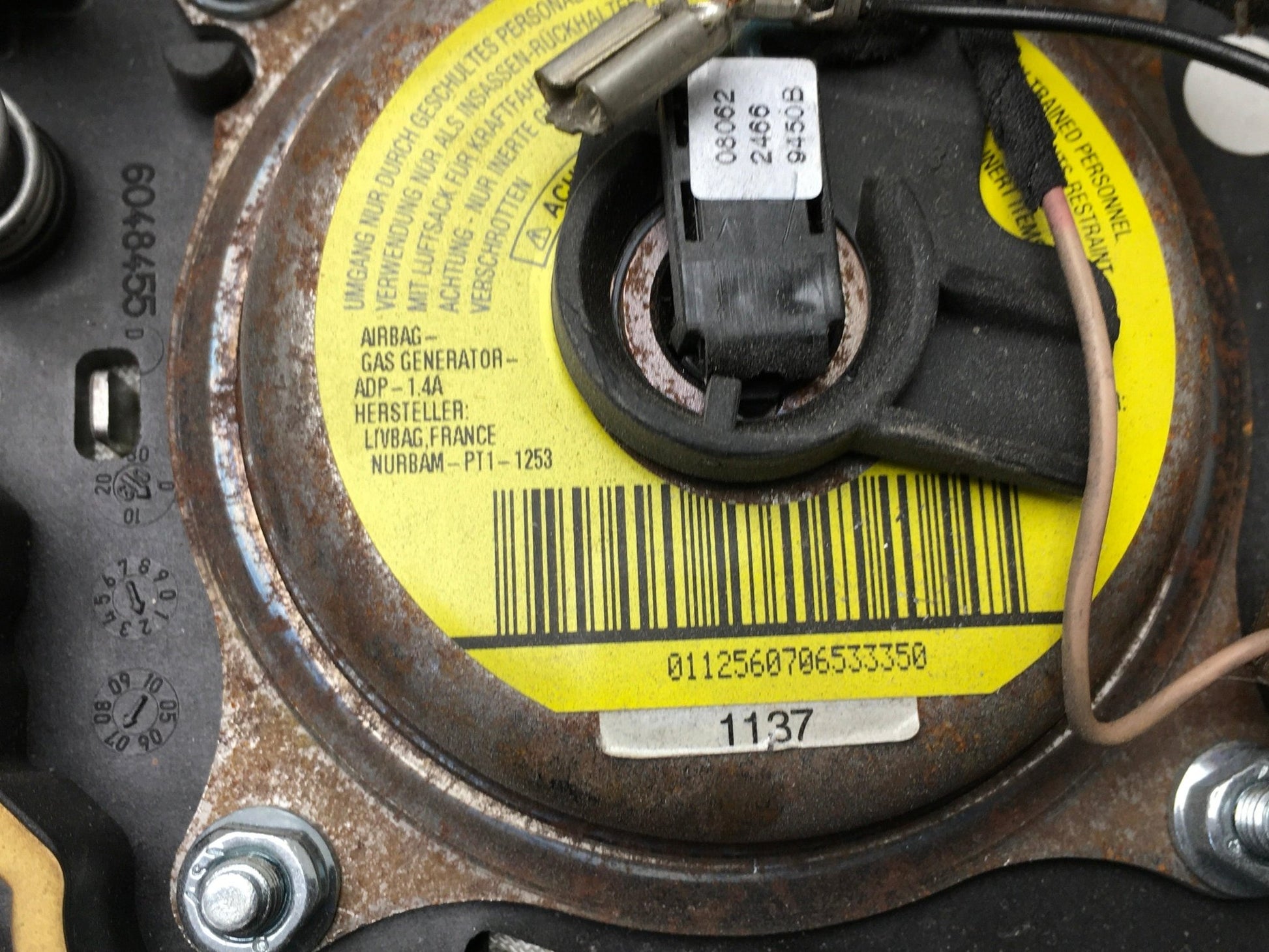 Airbag Volante Mini Cooper R55 - 33275182104