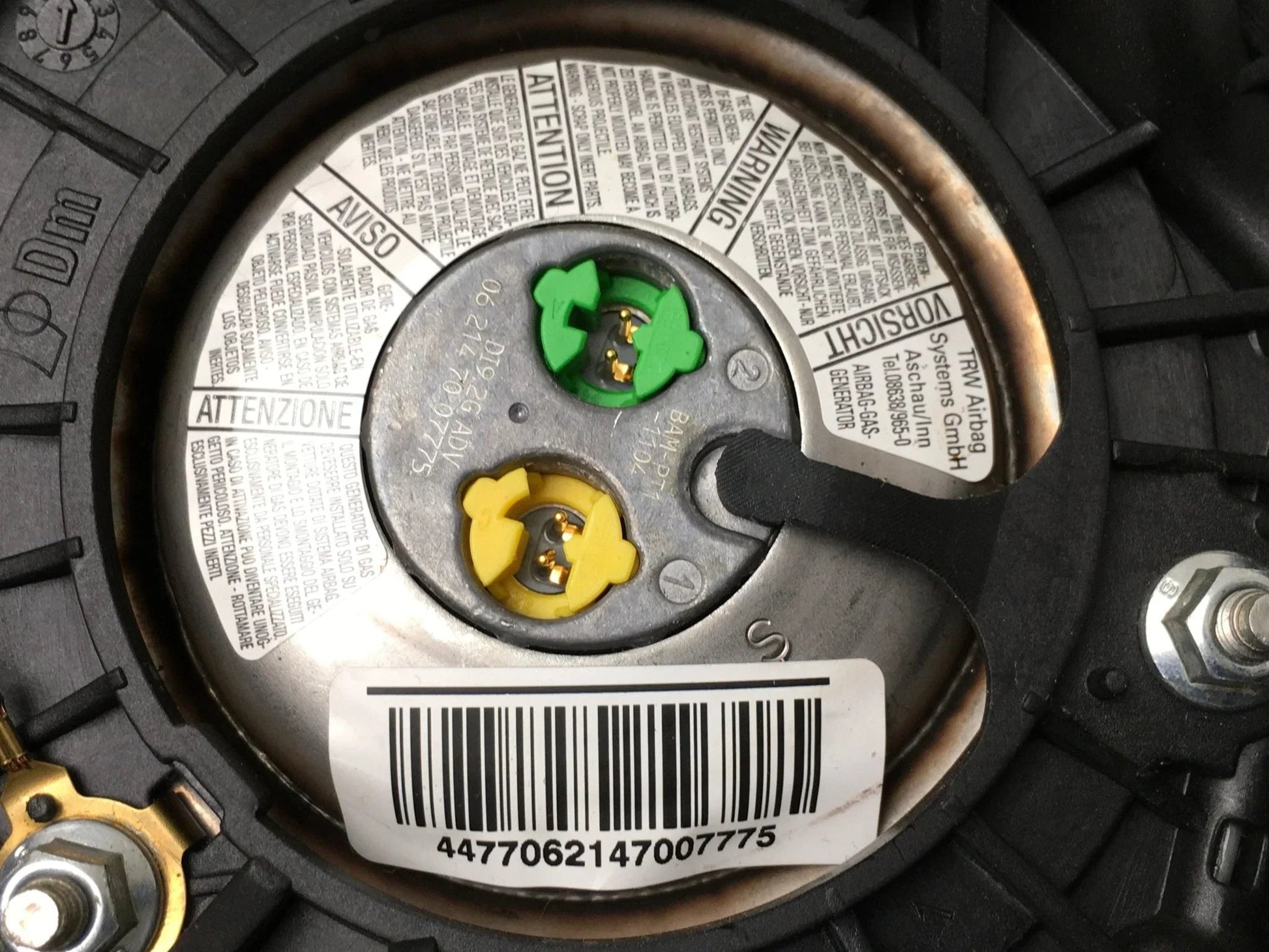 Airbag volante Opel Corsa D