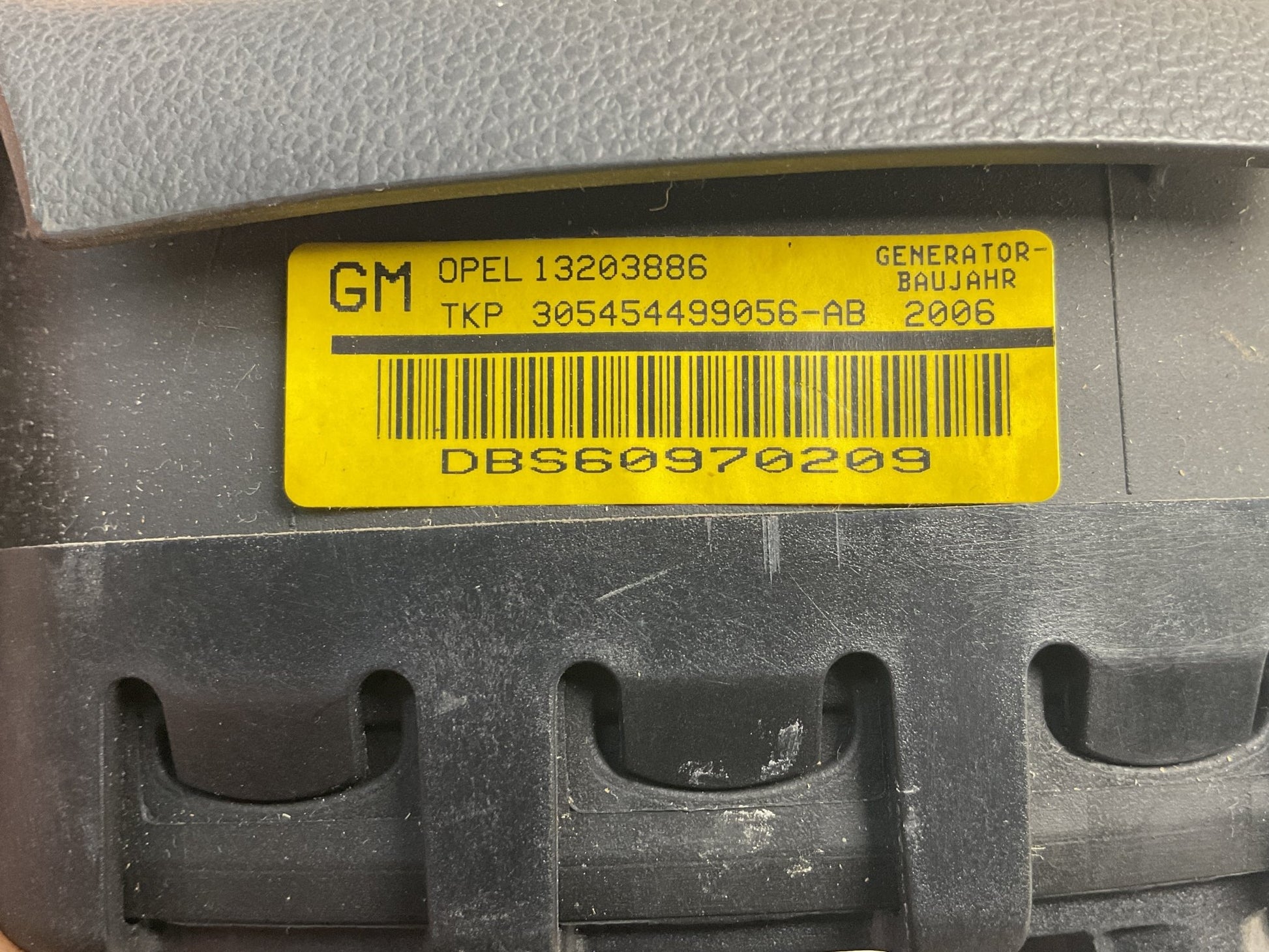 Airbag volante Opel Vectra C Signum 13203886 - 13203886