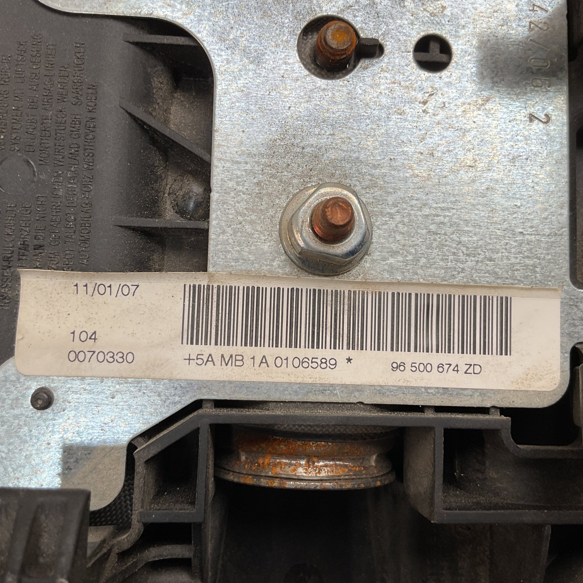 Airbag volante Peugeot 207 06-14 - 96500674ZD