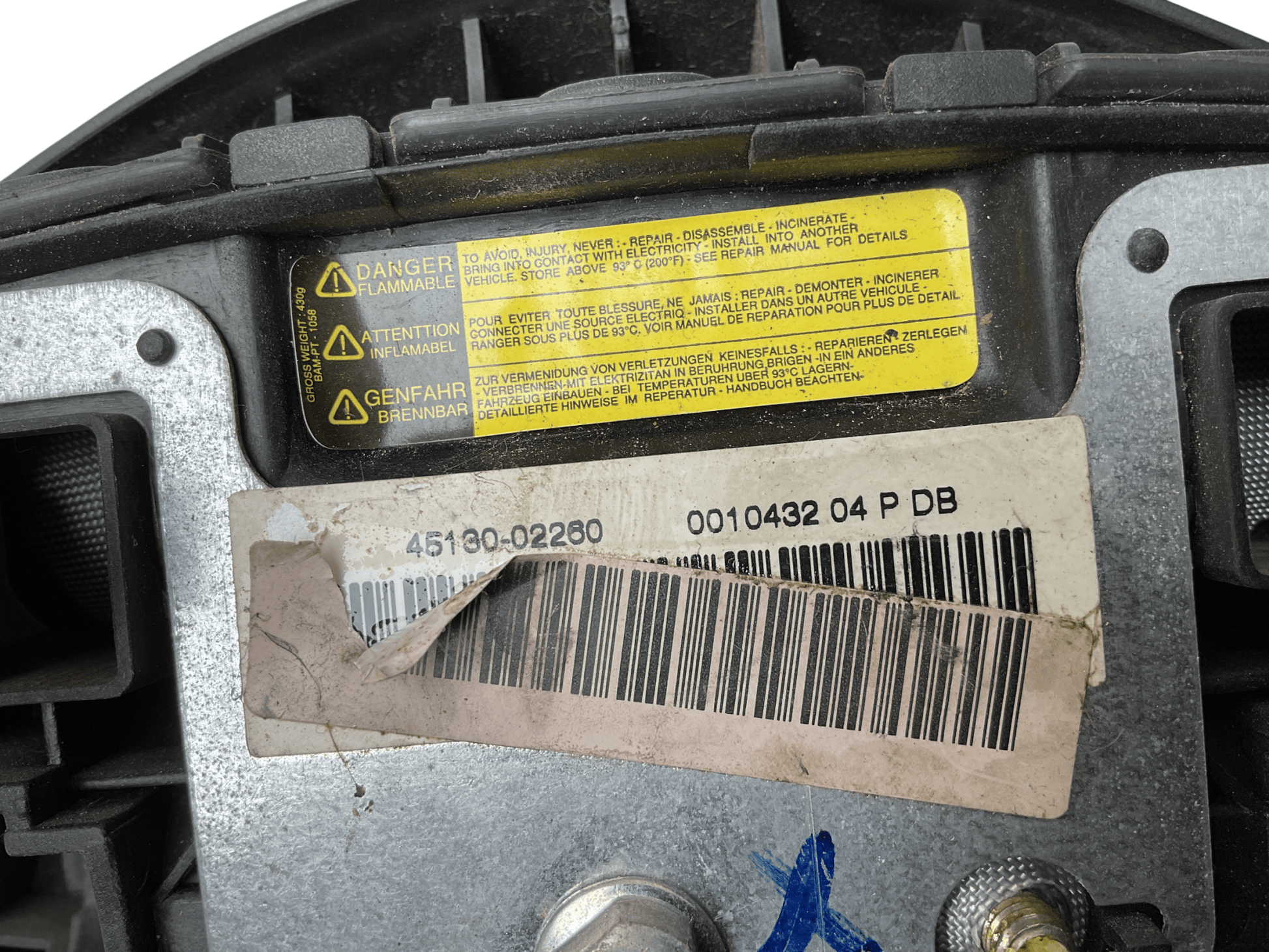 Airbag volante Toyota Corolla E12 02-09 - 4513002260