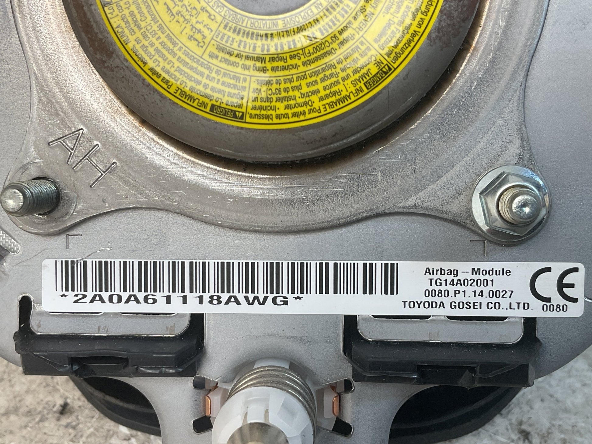 Airbag Volante Toyota Rav4 A4 - TG14A02001