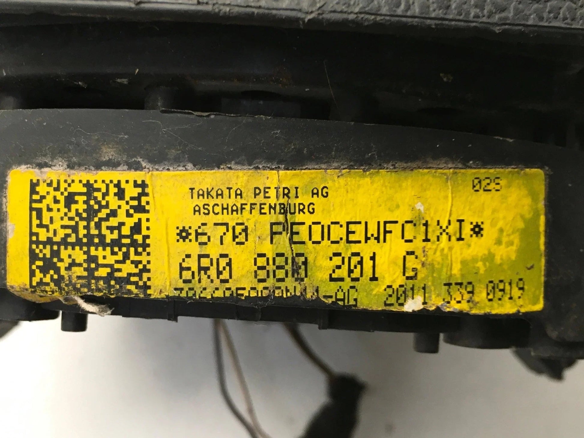 Airbag volante VW Polo V 6R0880201G