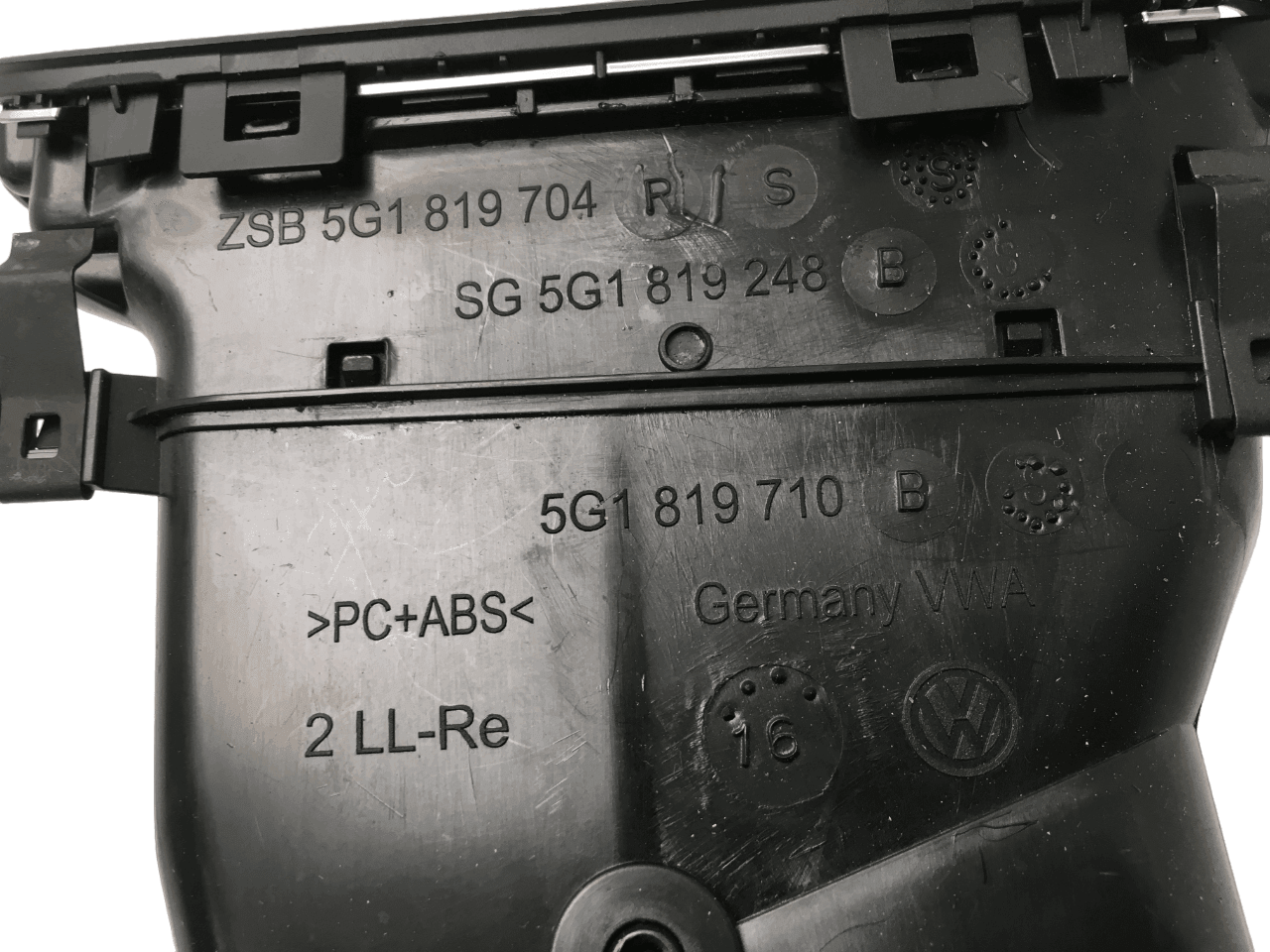 Aireador derecho VW Golf VII - 5G1819704R