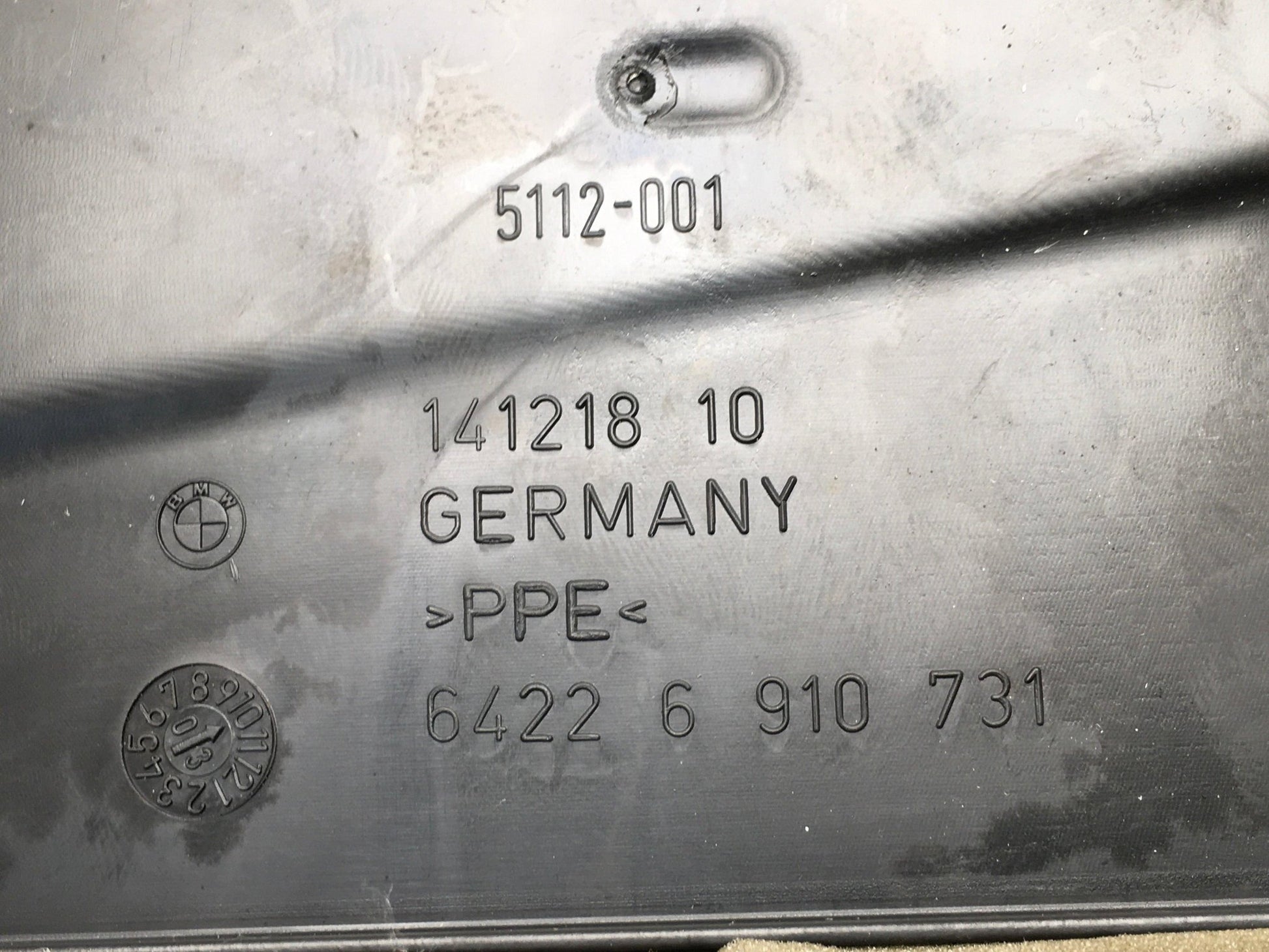 Aireador izquierdo BMW 5 E60 E61 - 64226910731