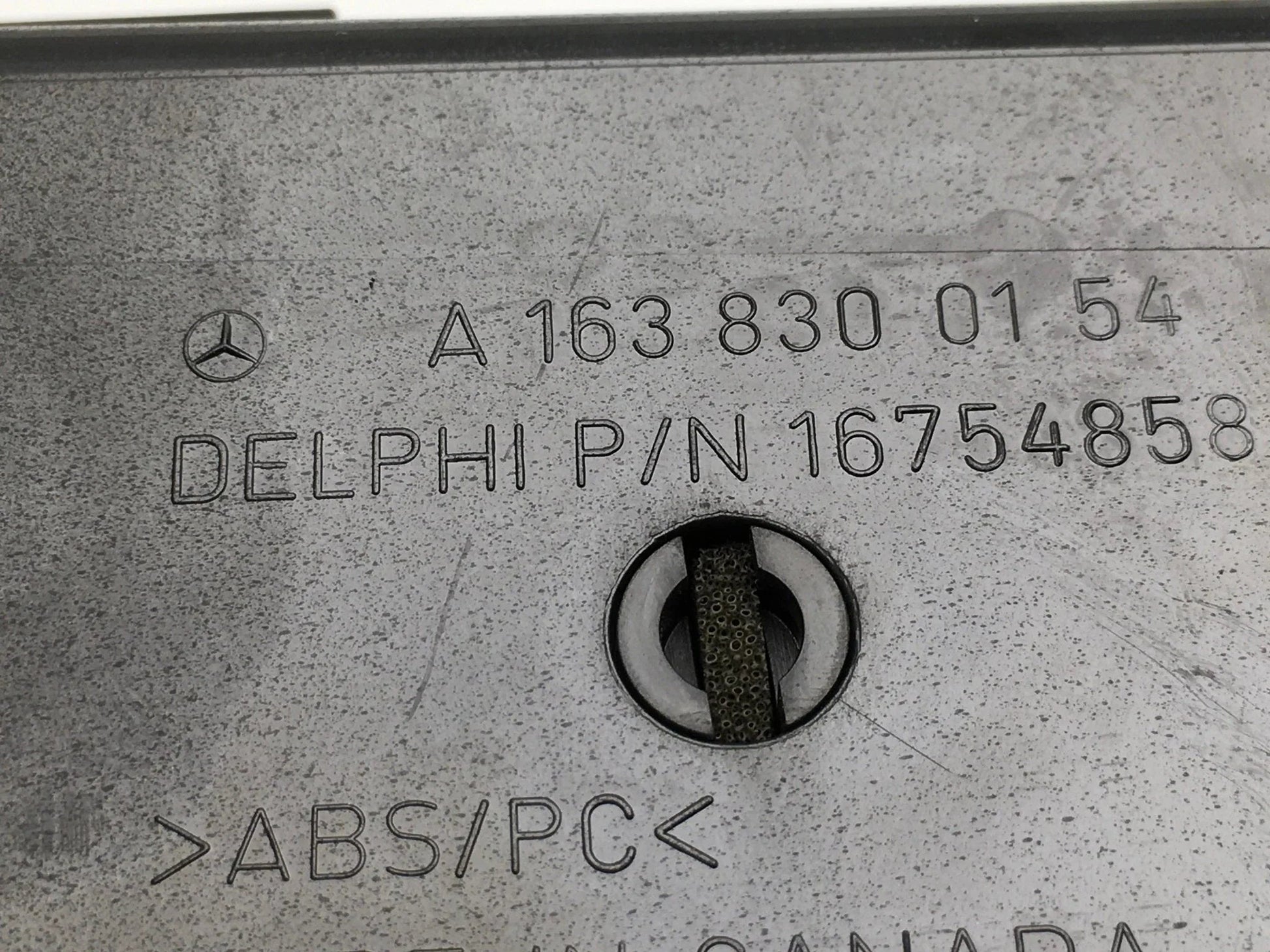 Aireador izquierdo Mercedes W163