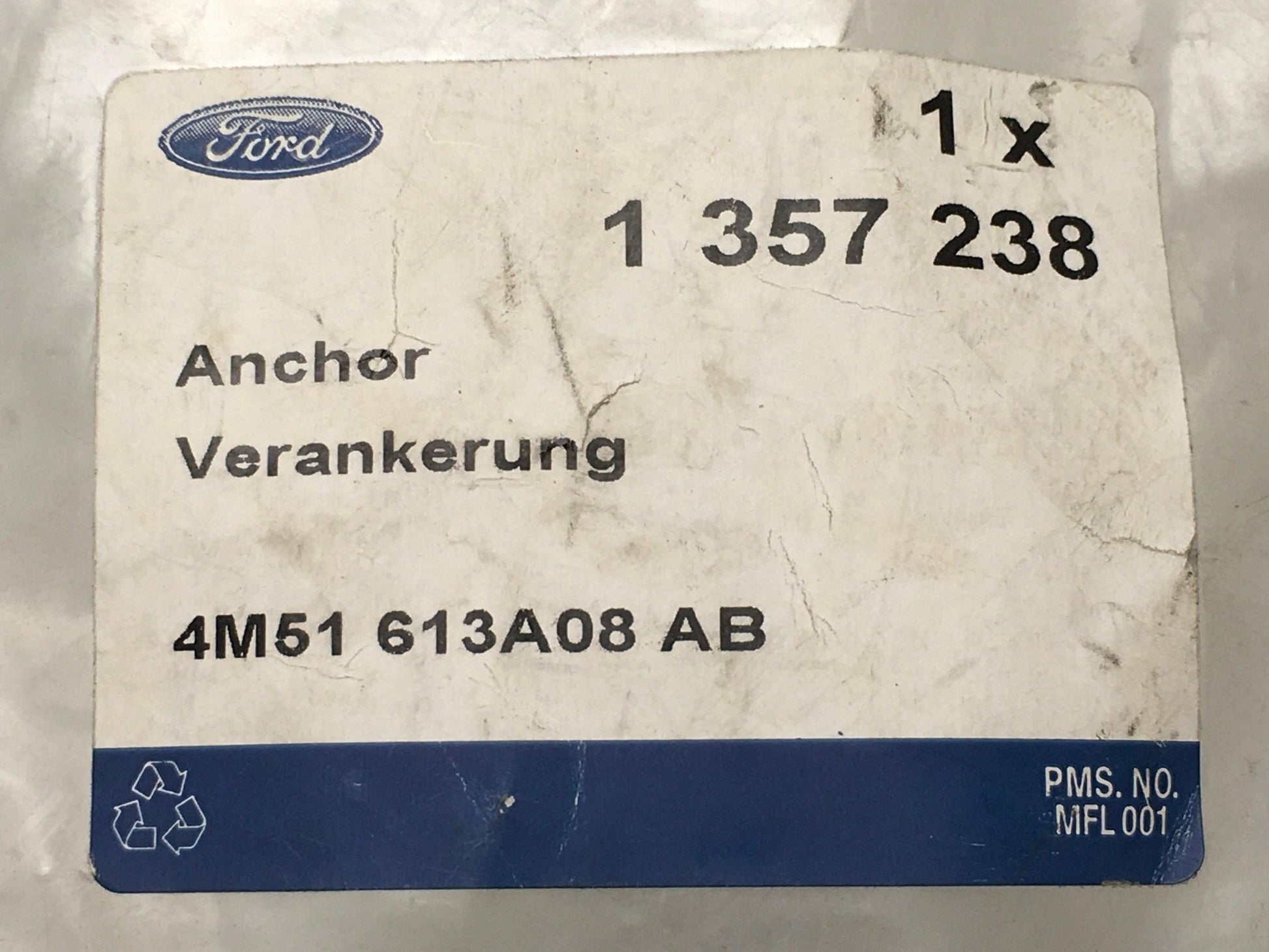 Ajuste asiento infantil Ford Focus 2 y 3 - 4M51613A08AB