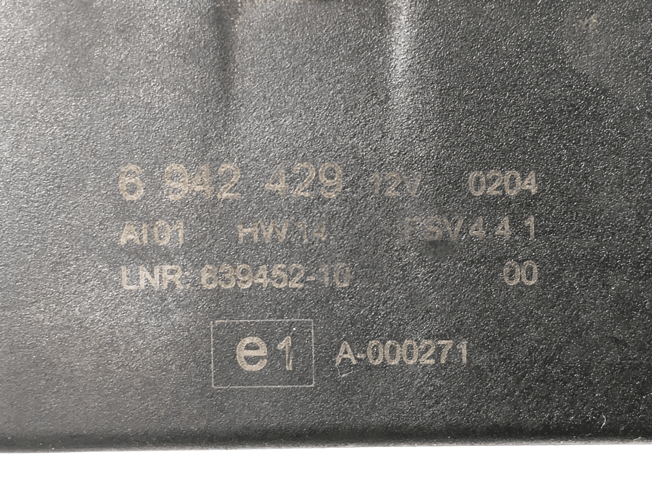 Alarma BMW 6942429 - 6942429