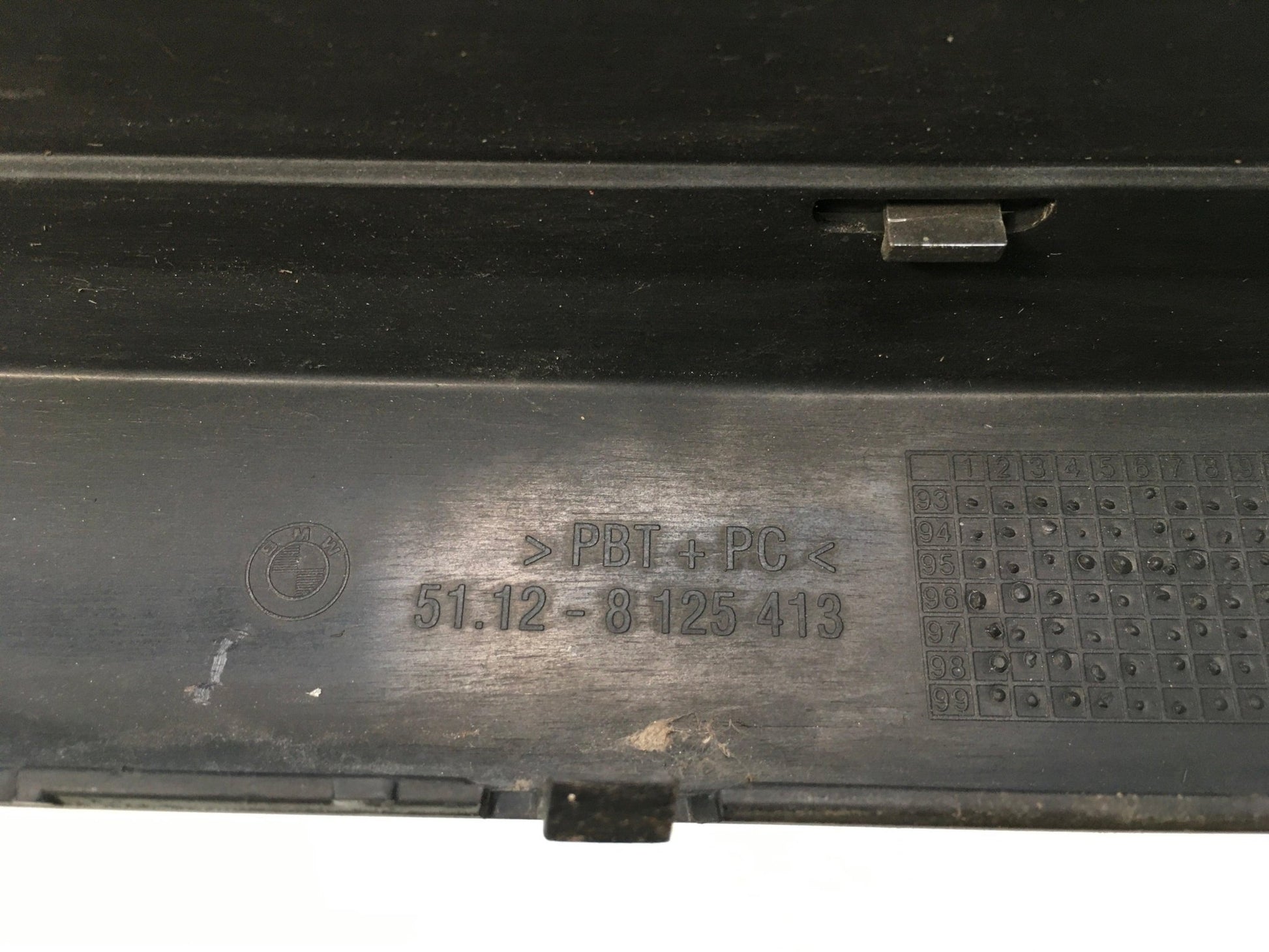 Aleron paragolpes trasero BMW E38 - 51128125413