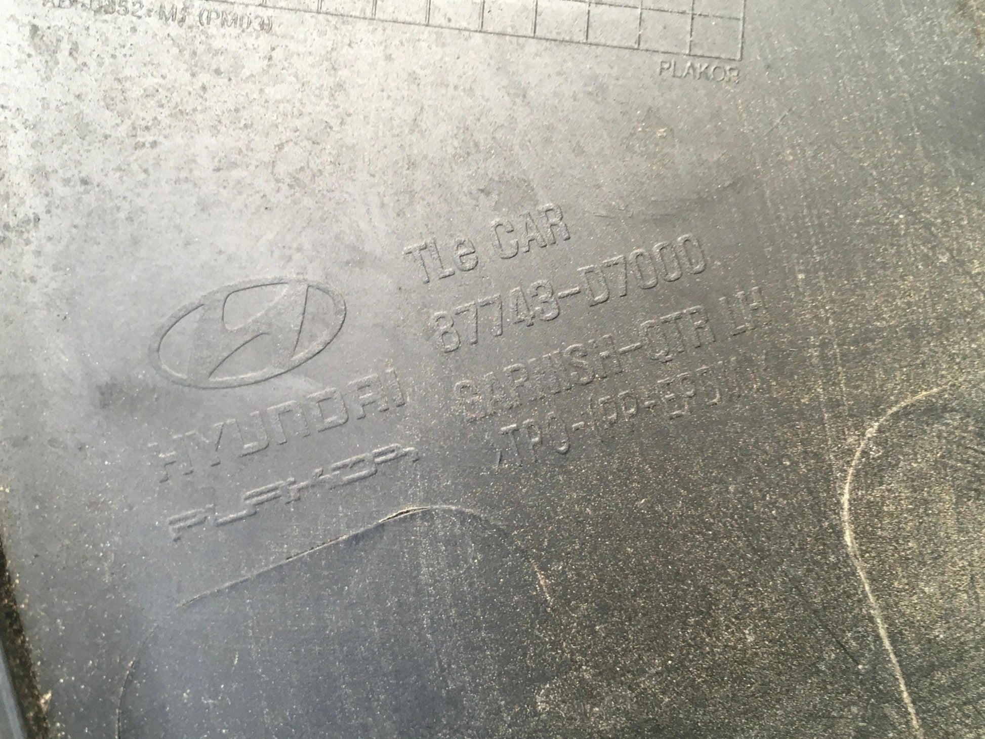 Aletin tra izq Hyundai Tucson 3 - 87743D7000