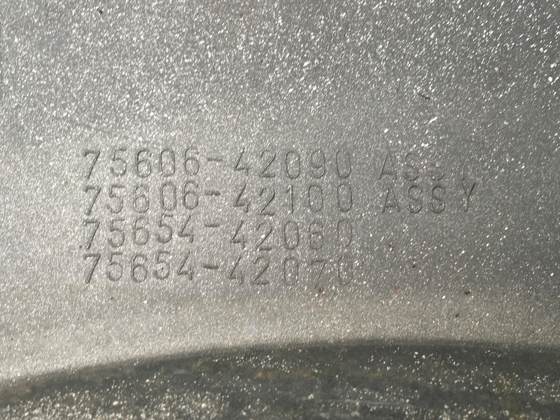 Aletin trasero izquierdo Toyota Rav4 II - 7560642090