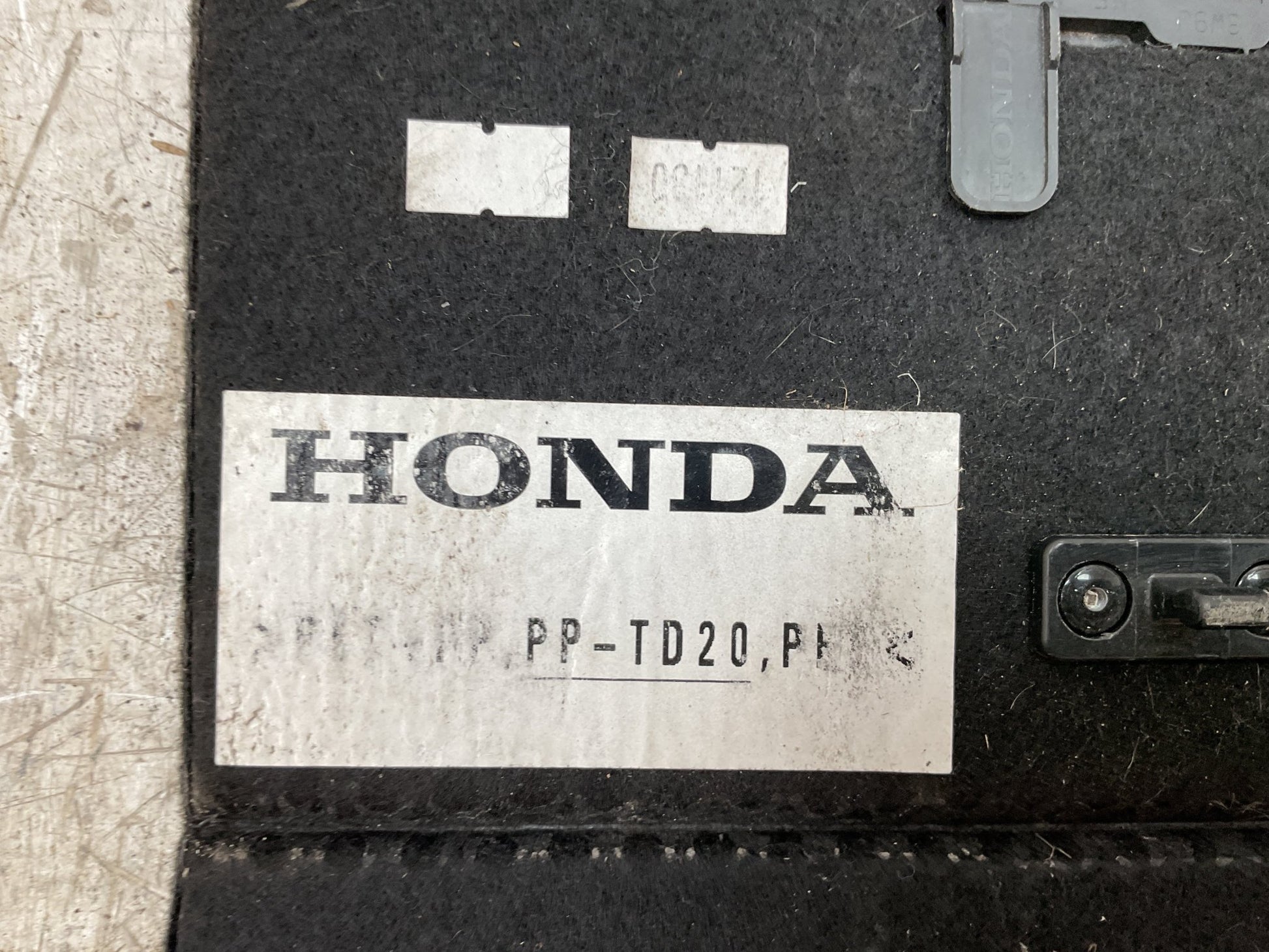 Alfombra Maletero Honda CR - Z - 84521SZTA11ZA