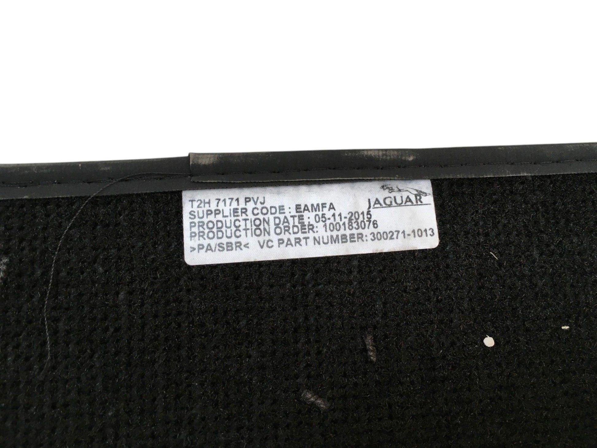 Alfombras Jaguar XF X260 - T2H7171PVJ