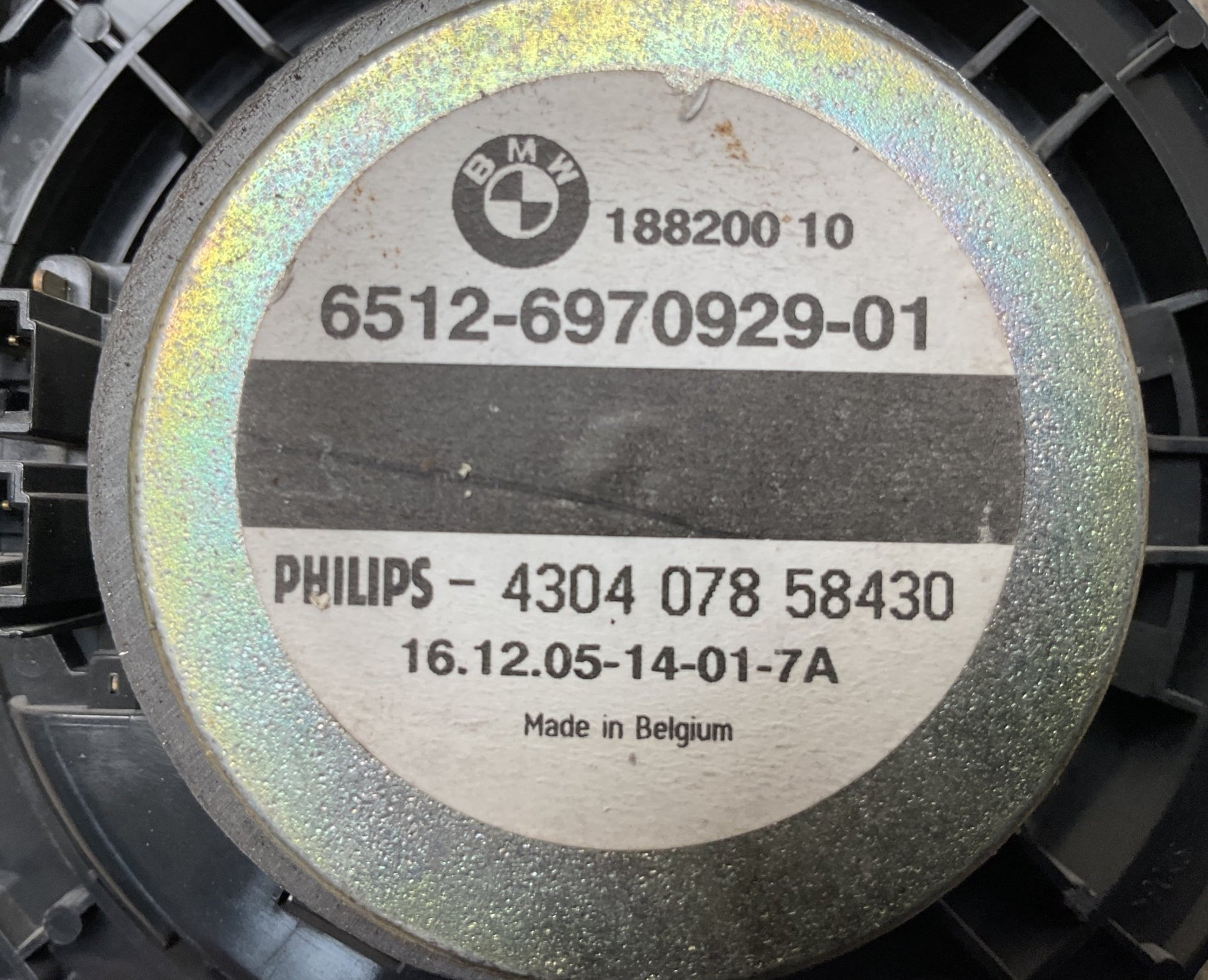 Altavoz BMW 6512697092901 - 6512697092901