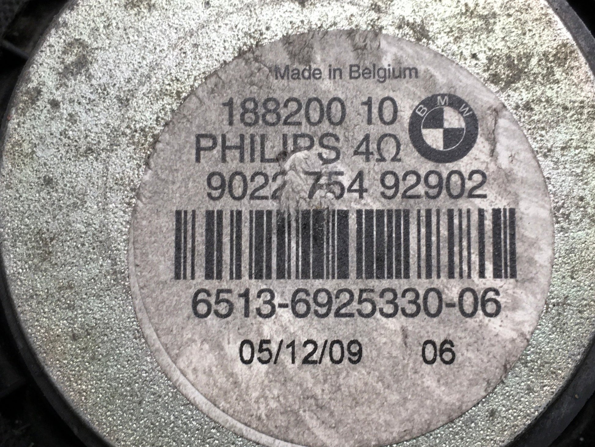 Altavoz centro dcha BMW E90 E81 - 65136925330