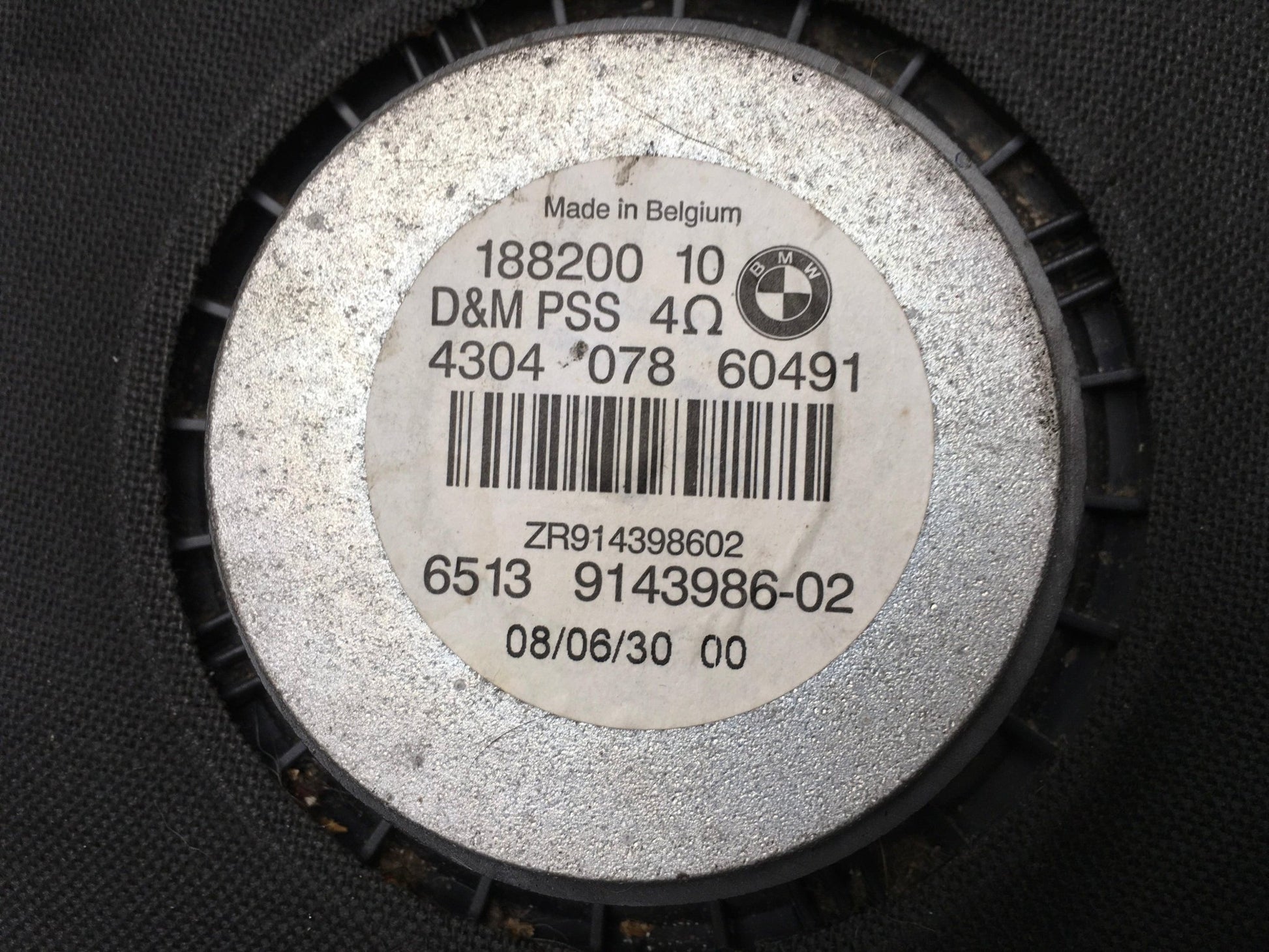 Altavoz del dcho BMW E90 E81 - 430407860491