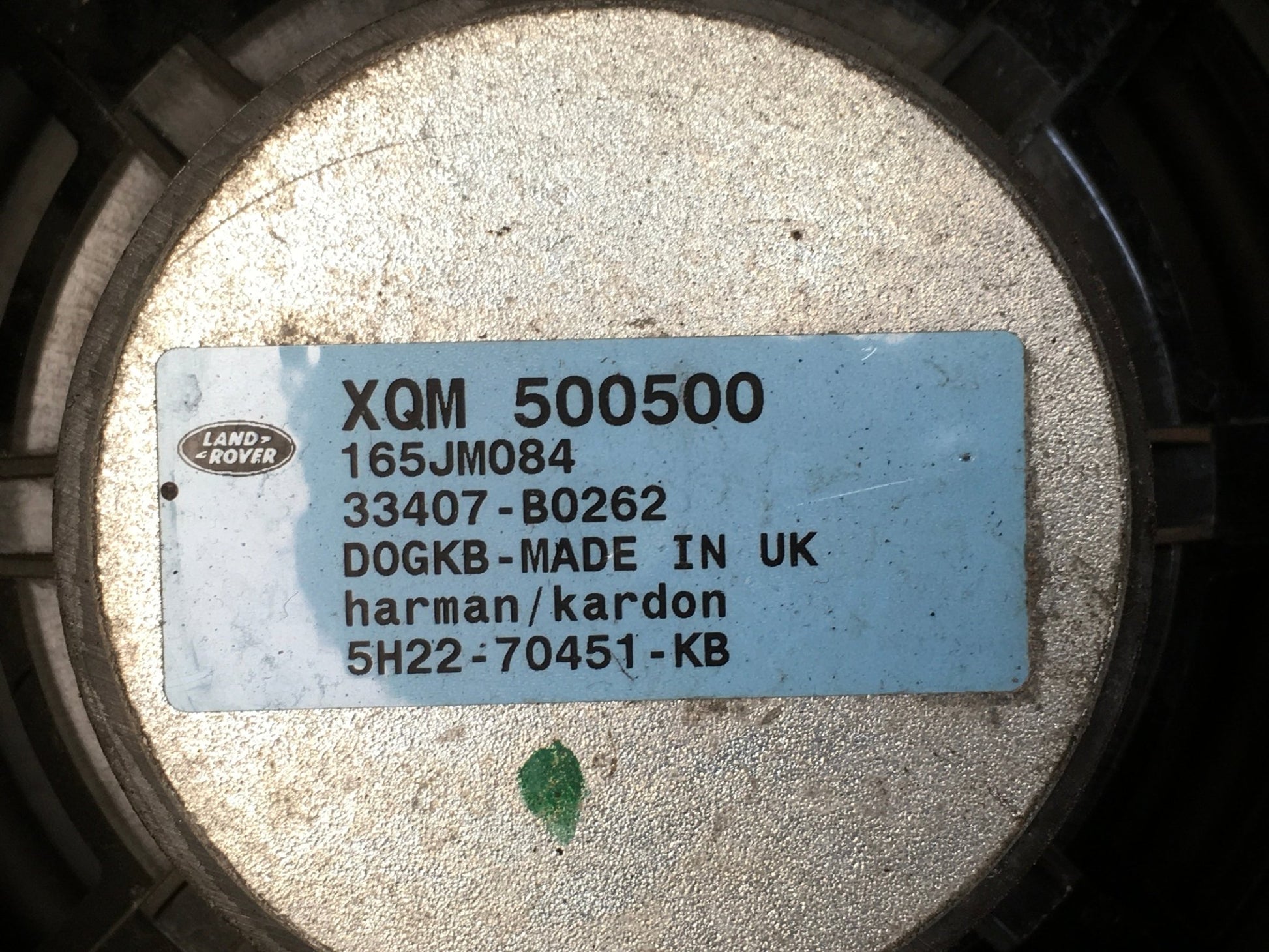 Altavoz del dcho Range Rover Sport L320 Discovery L319 - 5H2270451KB