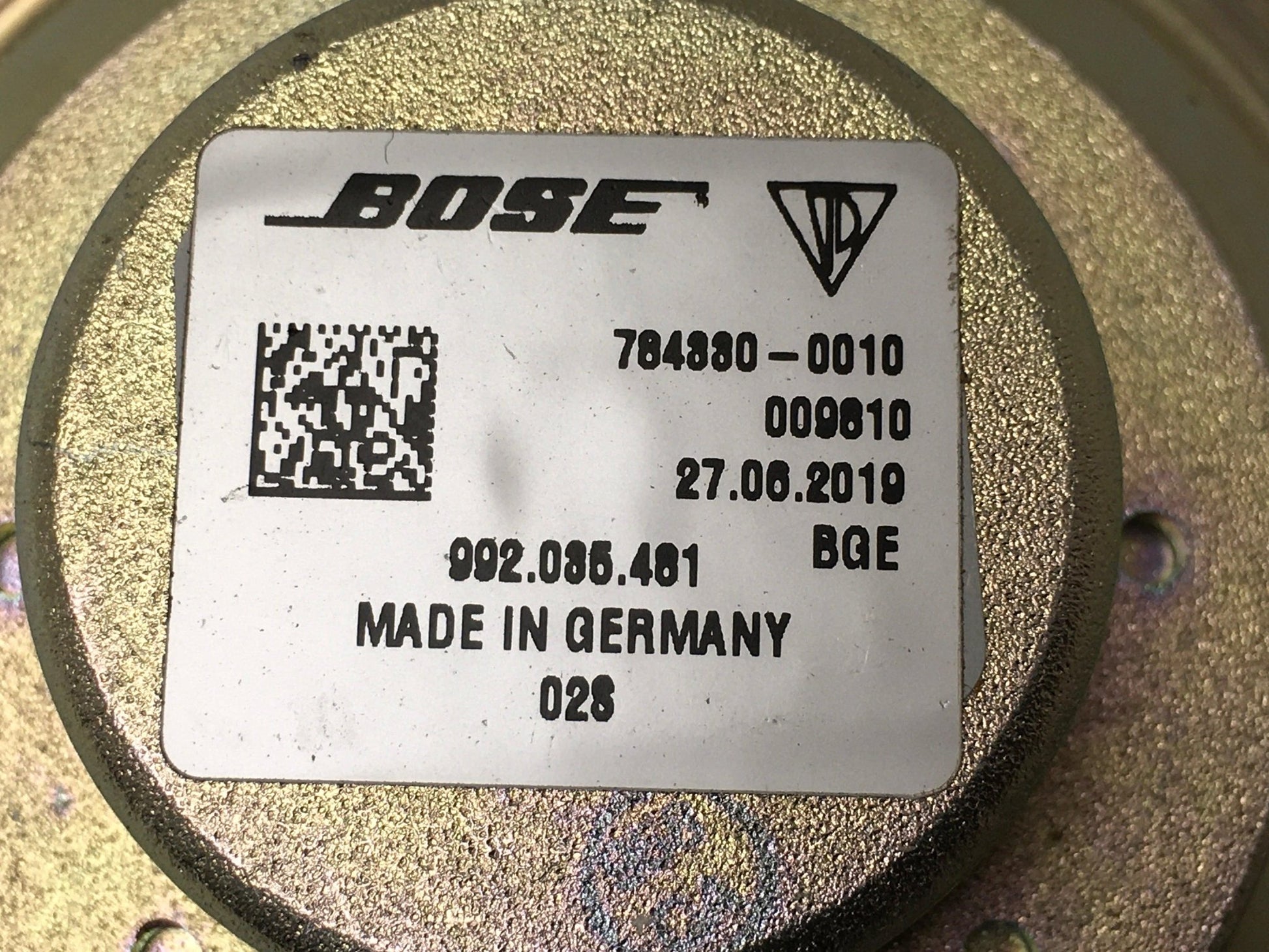 Altavoz Porsche 911 992 - 992035481