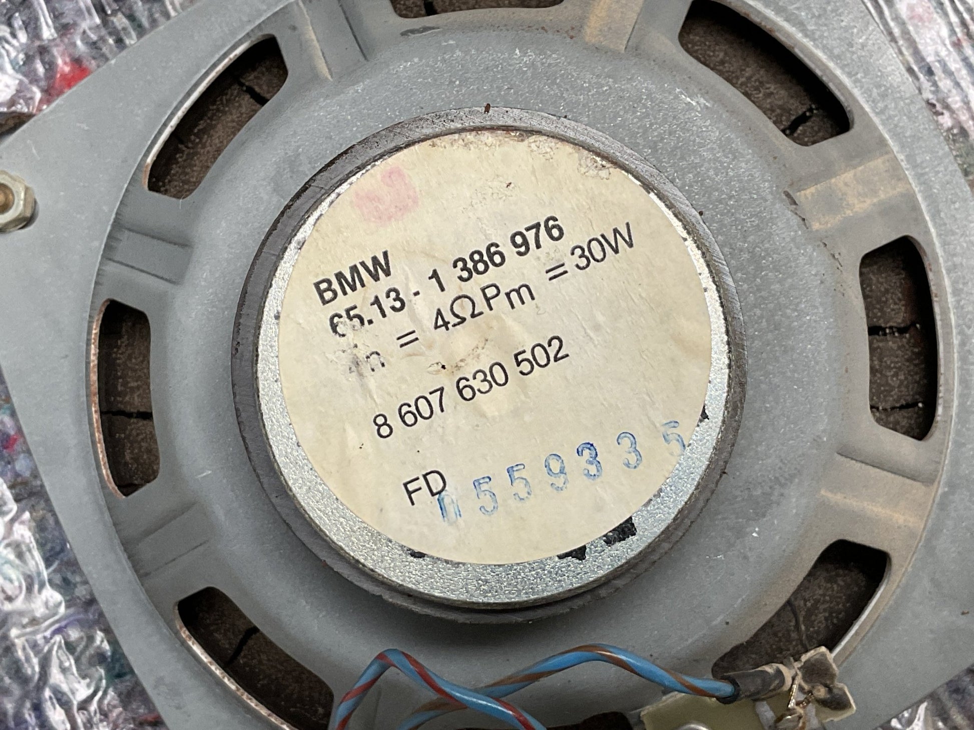 Altavoz Salpicadero BMW 5 1988 - 1996 - 65131386976