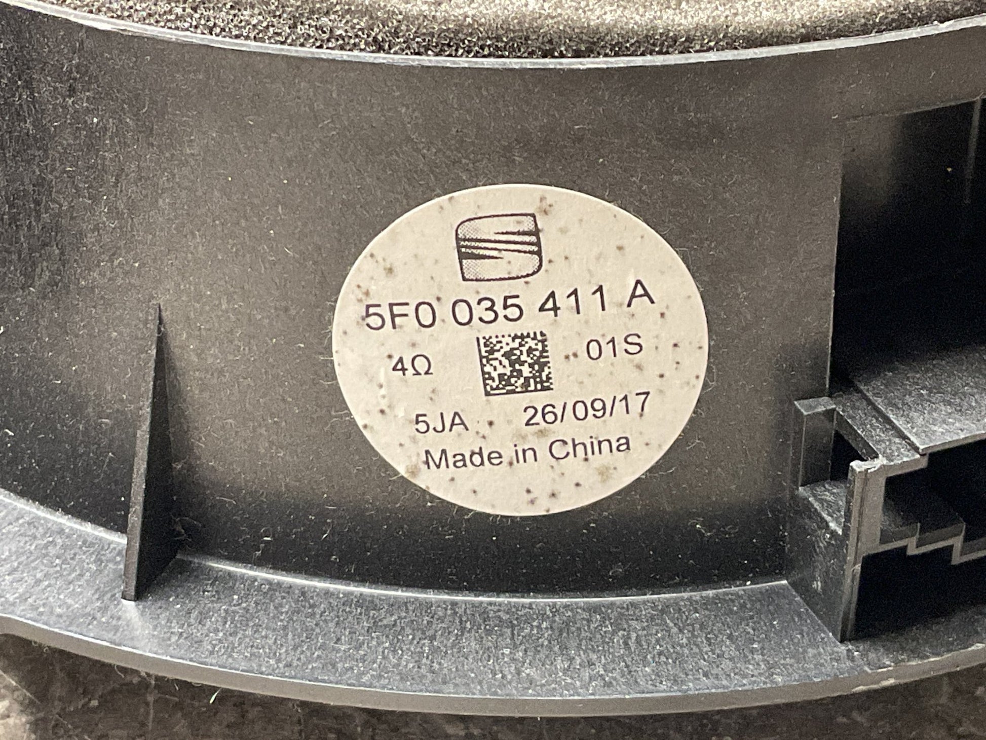 Altavoz trasero dcho izq Seat Leon 12 - 20 - 5F0035411A