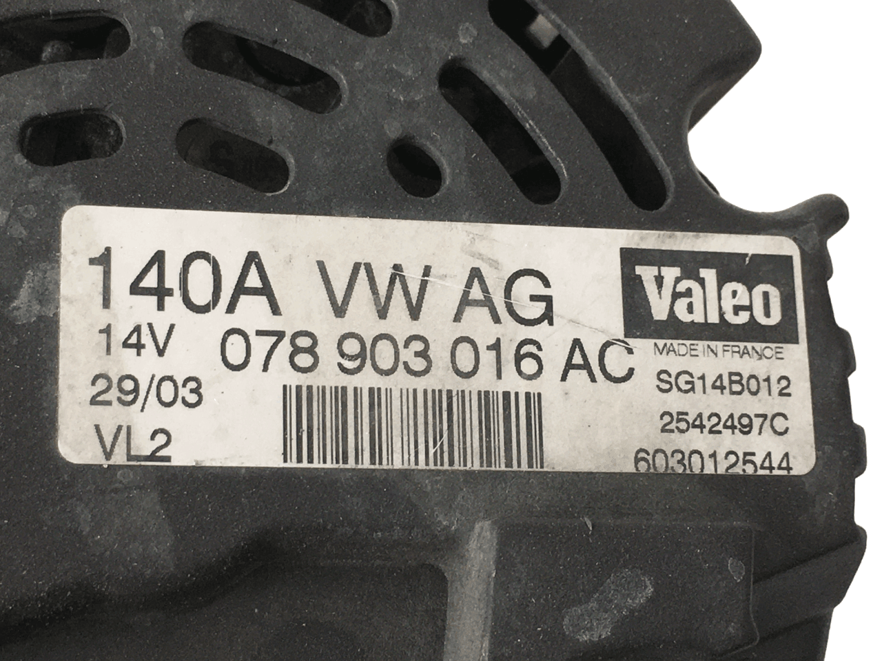 Alternador Audi 078903016AC - 078903016AC