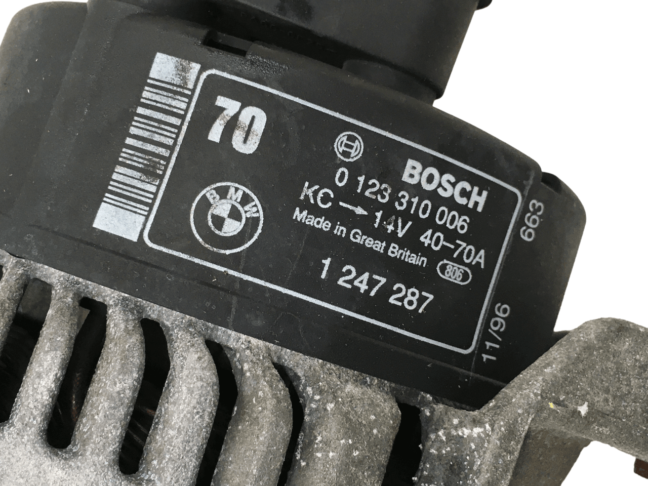 Alternador BMW 0123310006 - 0123310006