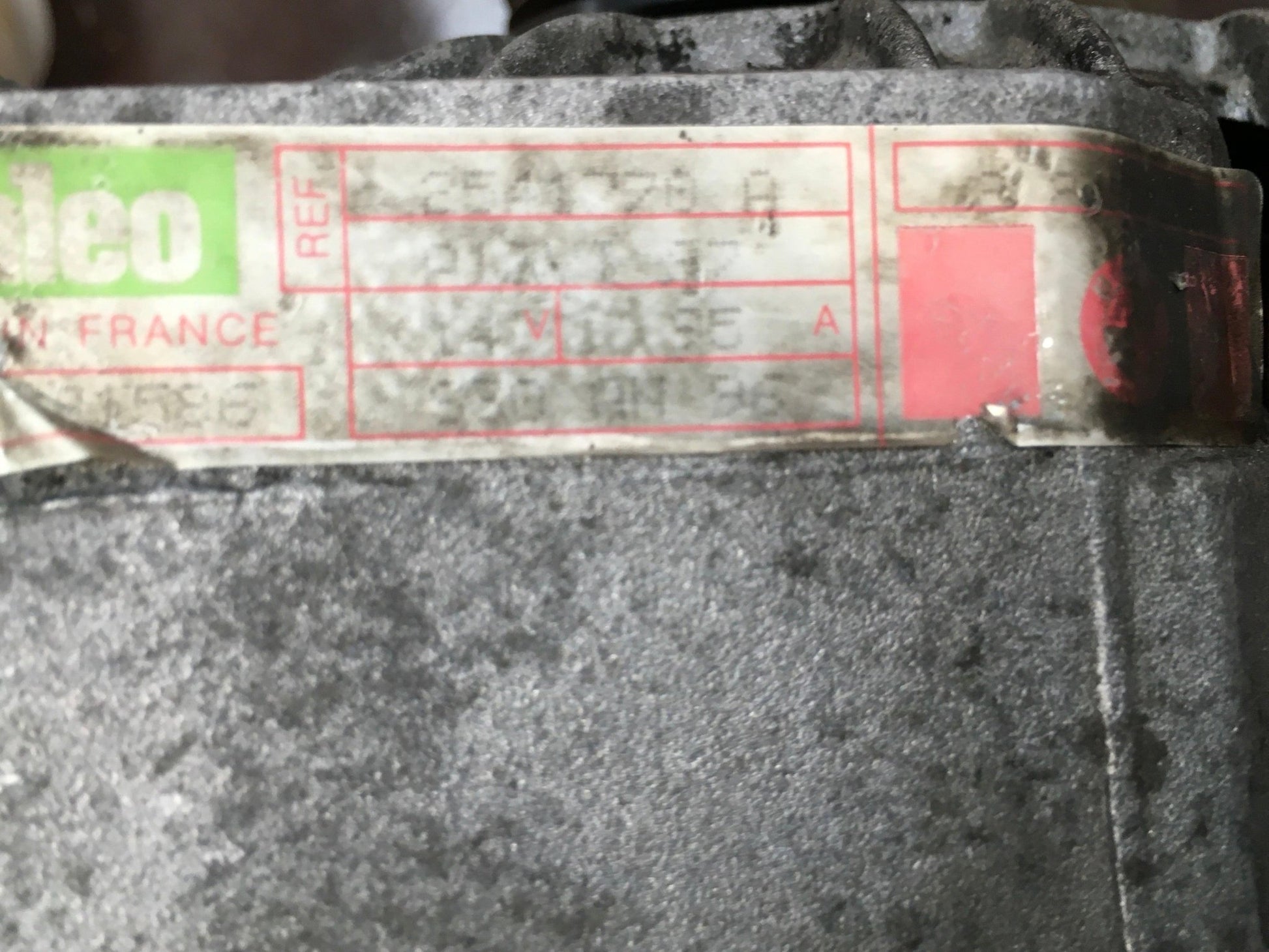 Alternador BMW 2541770A - 2541770A