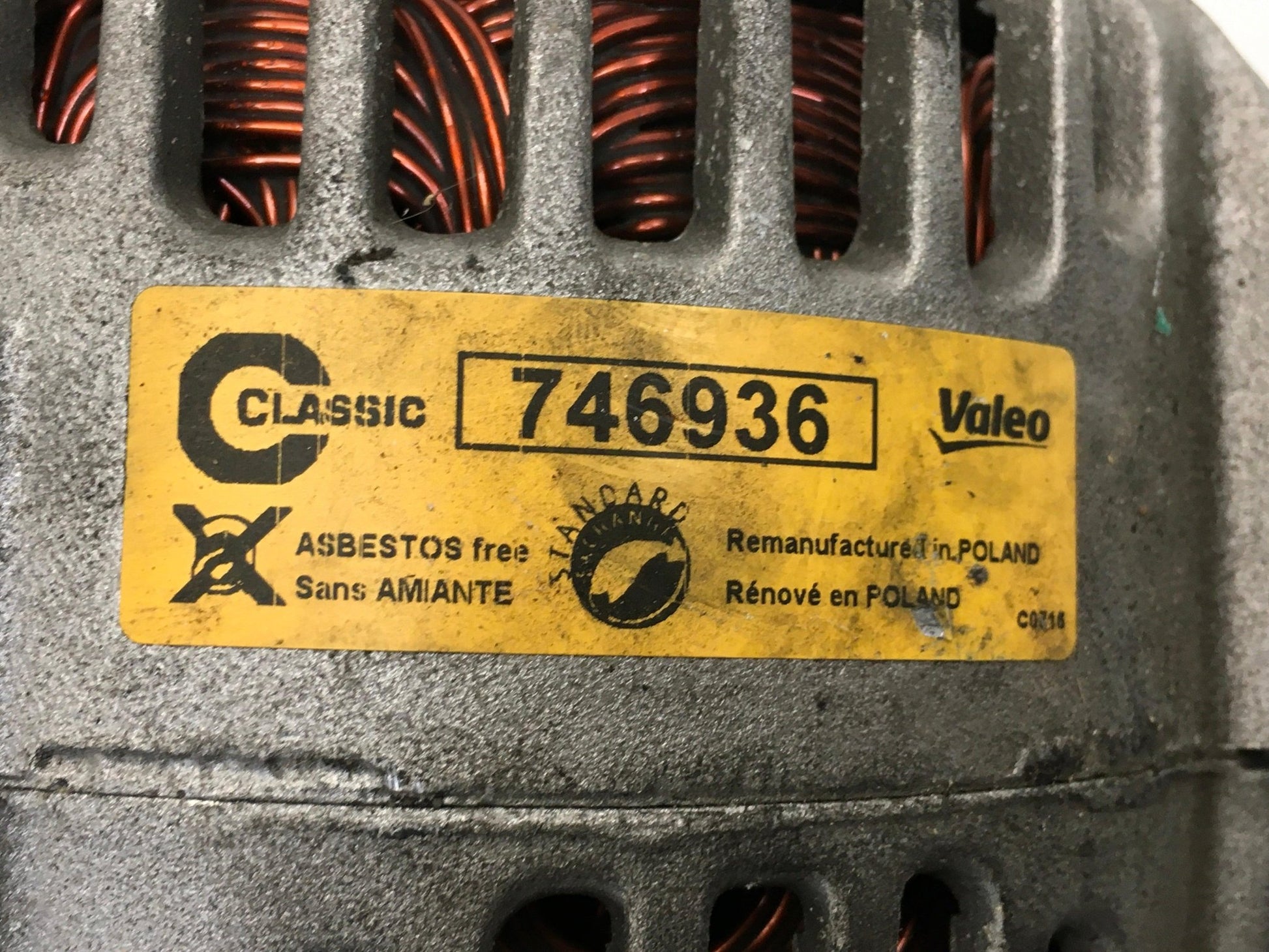 Alternador BMW 746936 - 746936