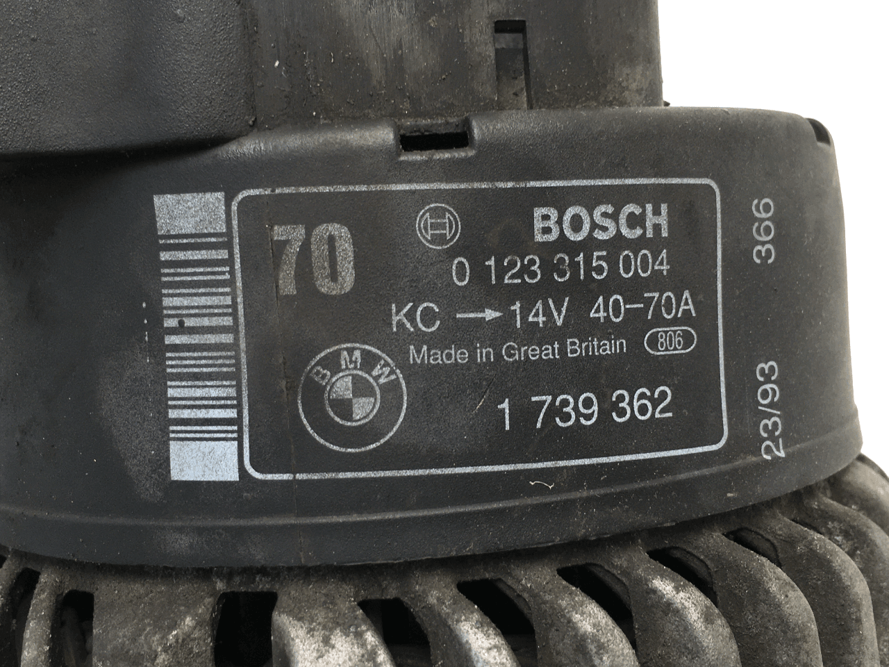 Alternador BMW E36/E30 1739362 - 1739362