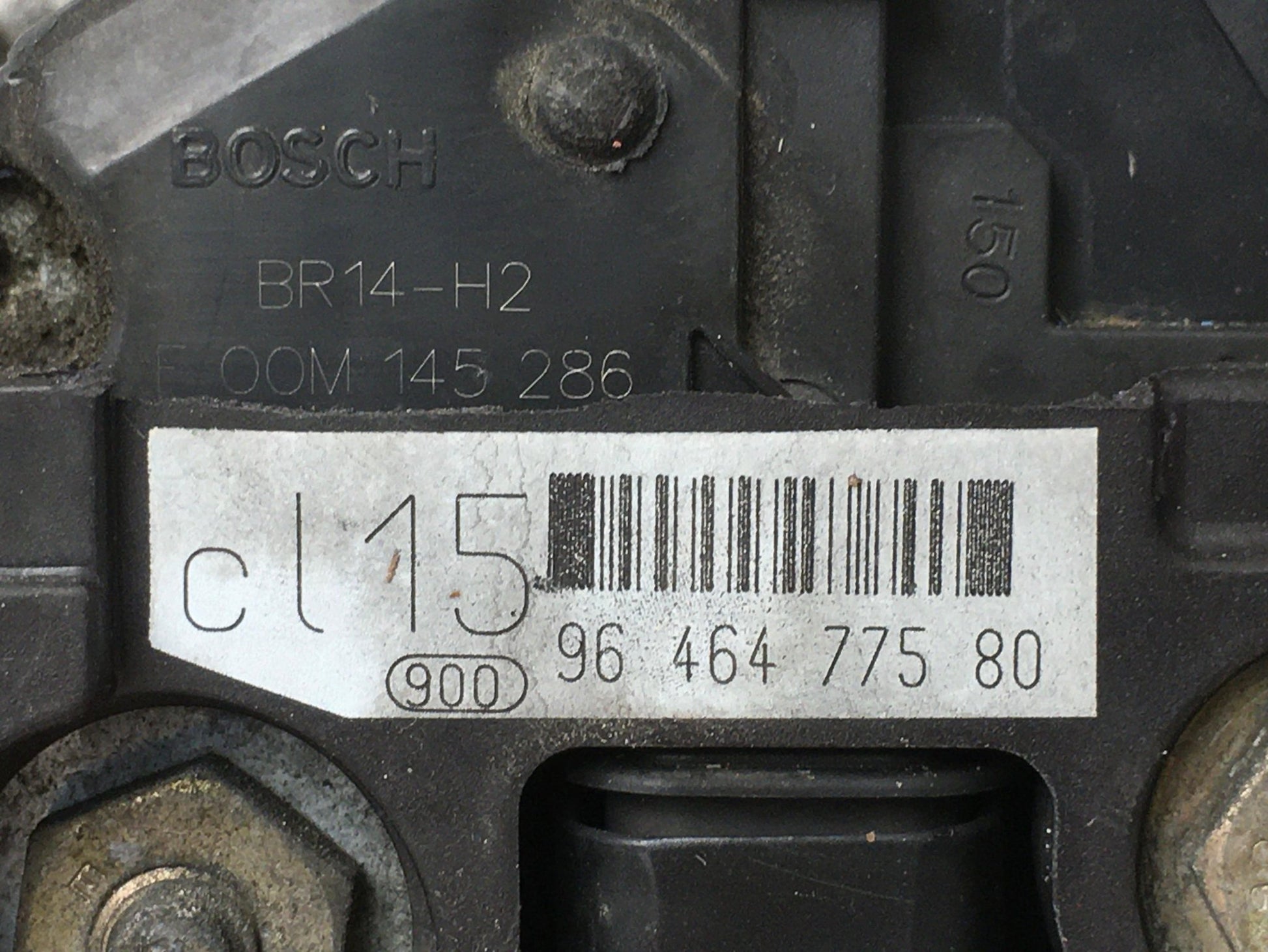 Alternador EuroVan PSA 9646477580 - 9646477580