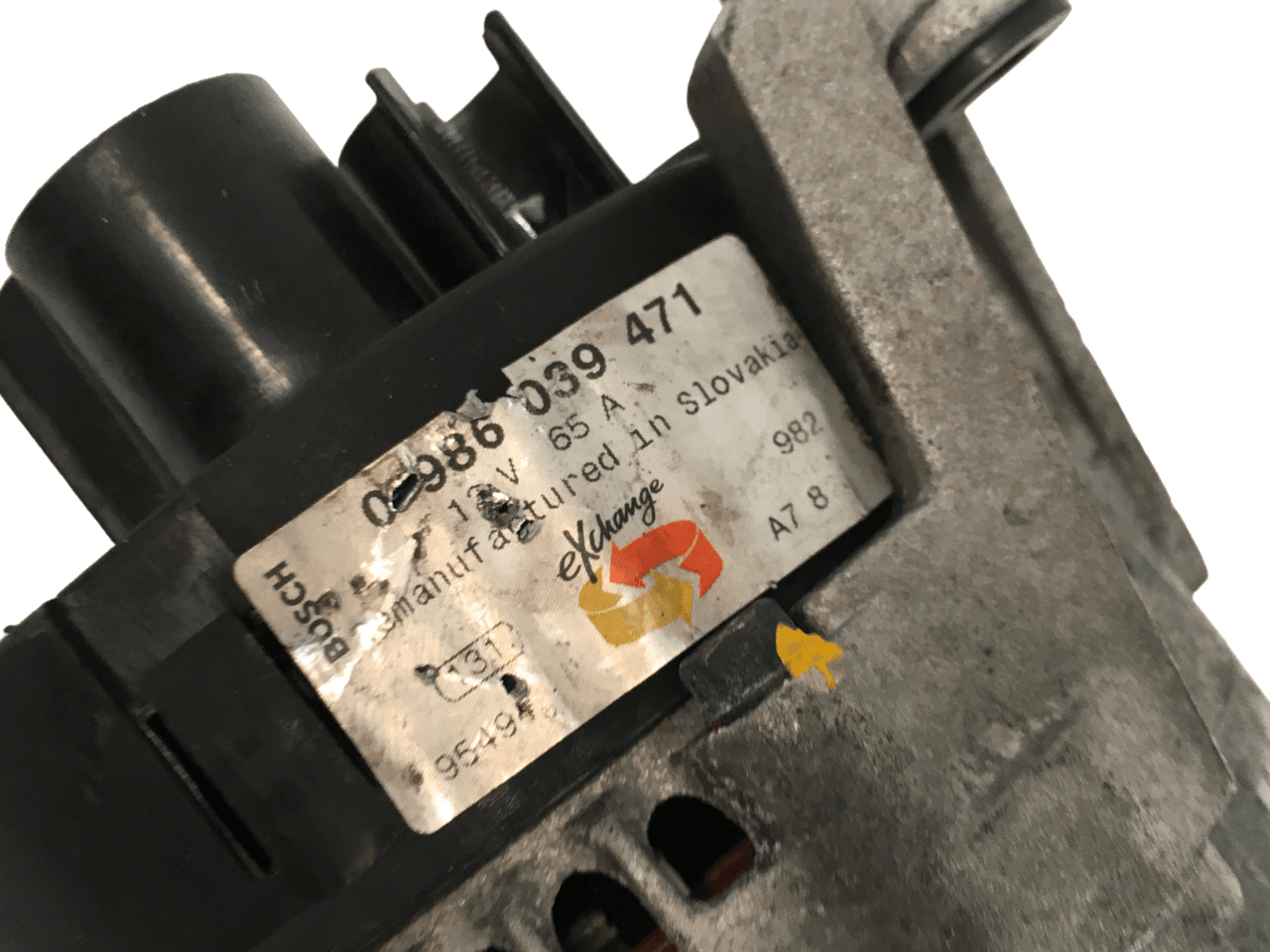 Alternador Fiat 0986039471 - 0986039471