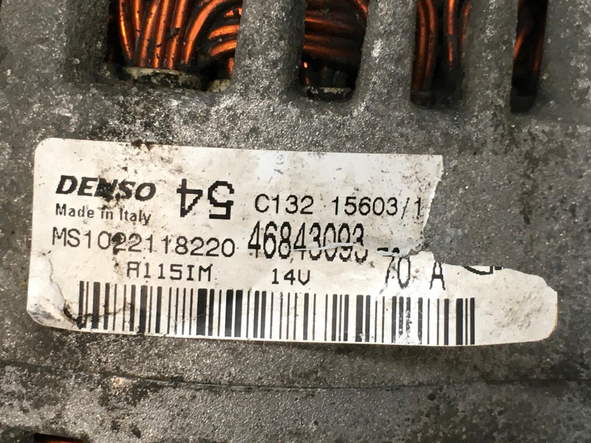 Alternador Fiat 46843093 - 46843093