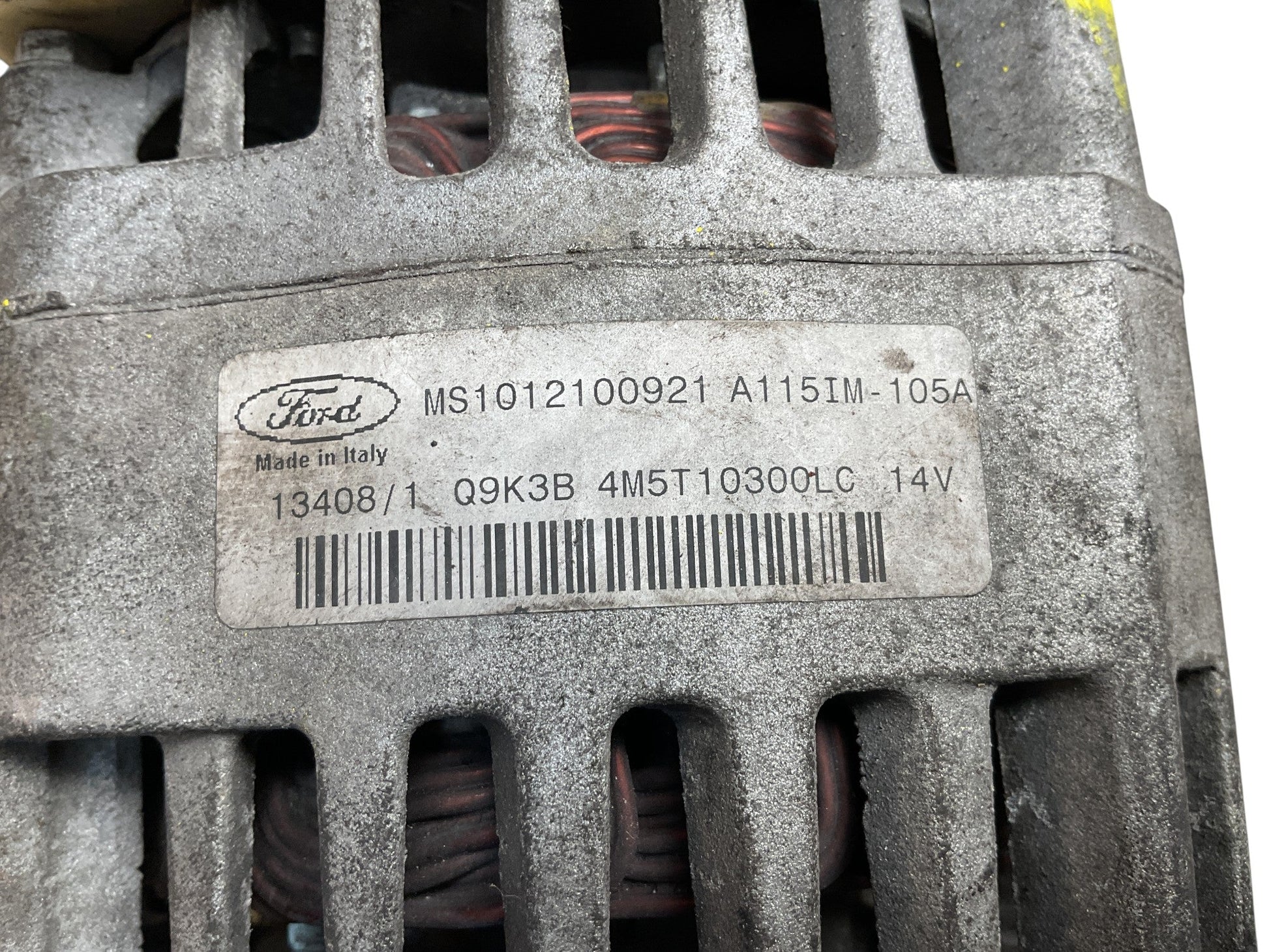 Alternador Ford MS1012100921 - MS1012100921
