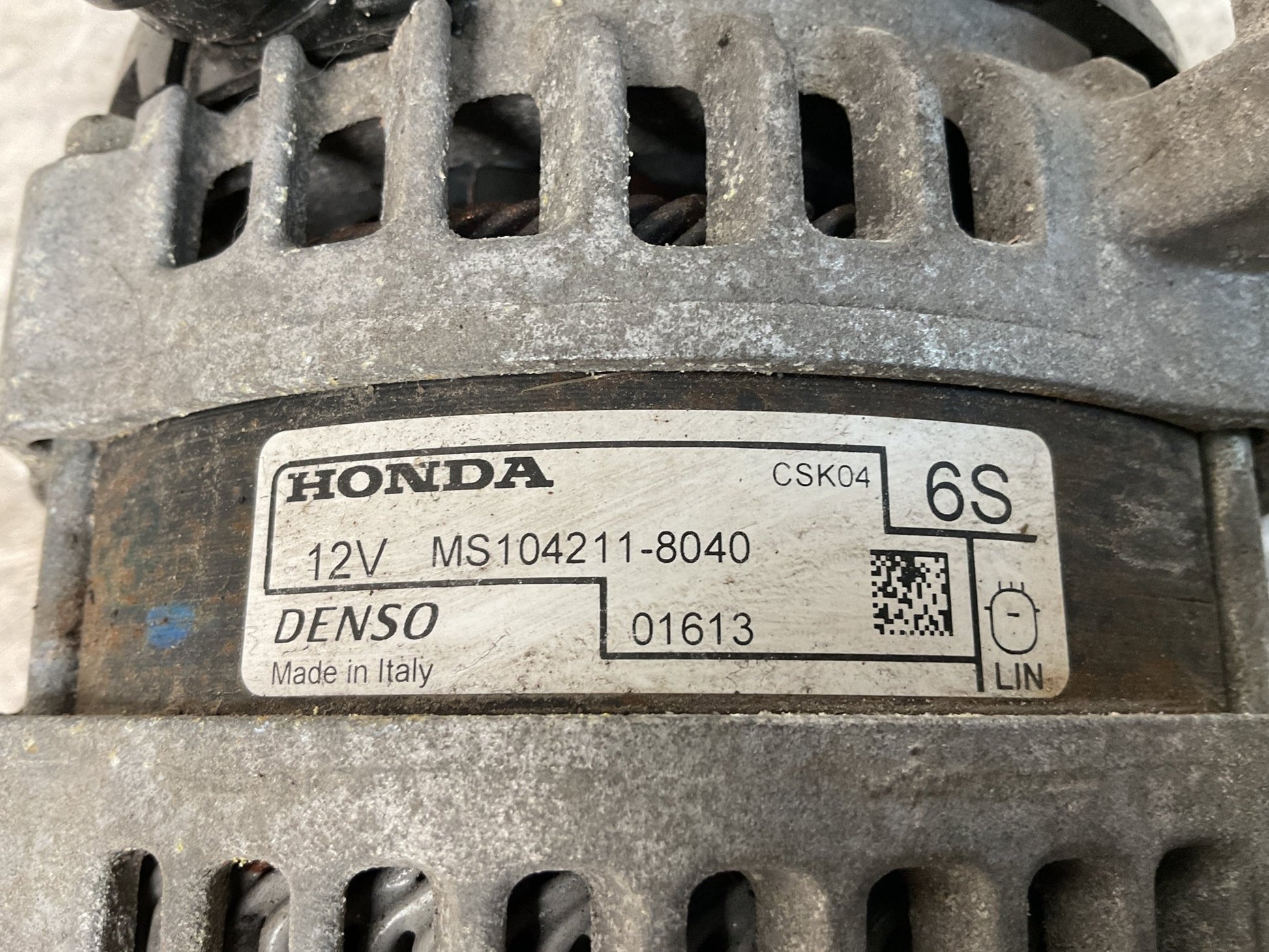 Alternador Honda MS104211 - 8040 - MS104211 - 8040