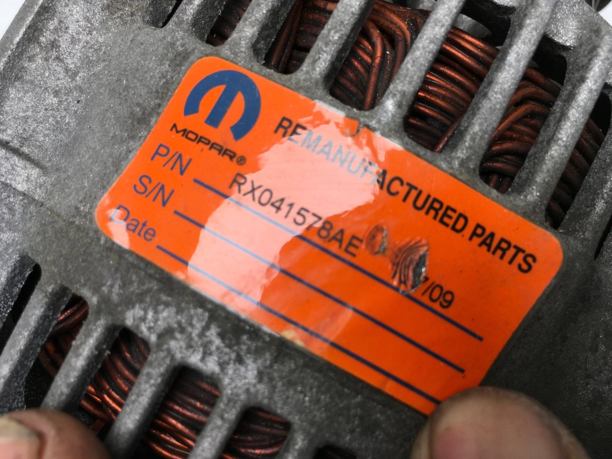 Alternador Jeep Cherokee KJ - RX041578AE