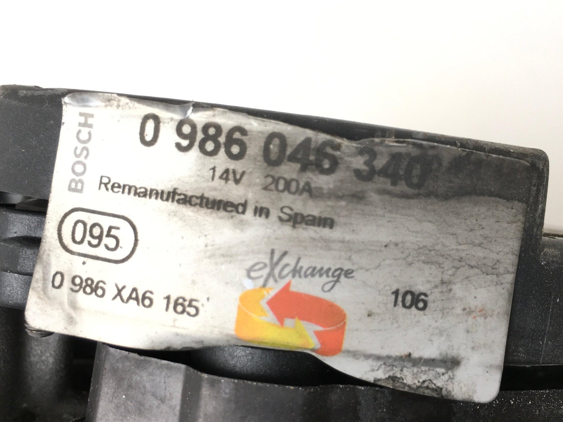 Alternador Mercedes 0986046340 - 0986046340