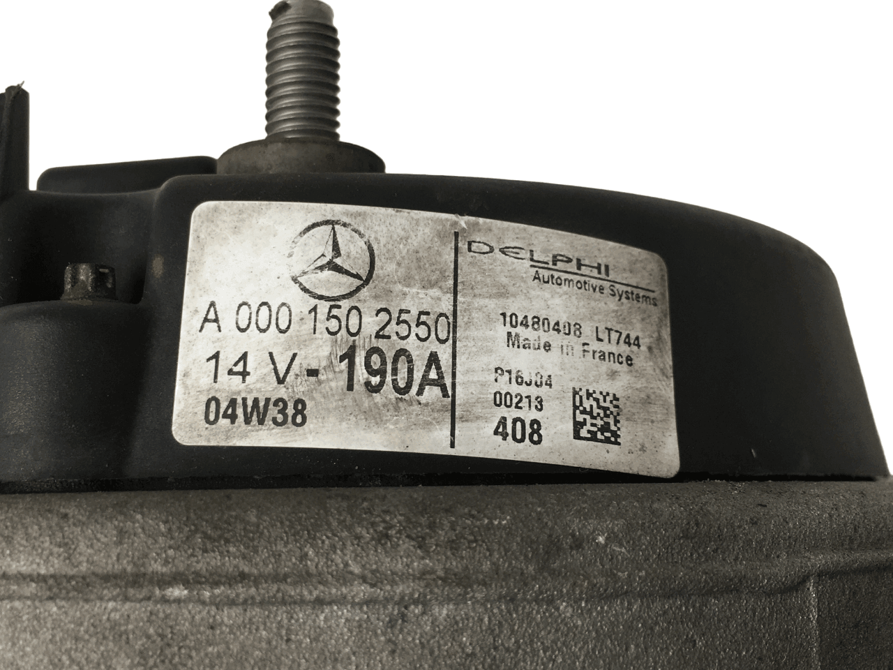 Alternador Mercedes A0001502550 - A0001502550