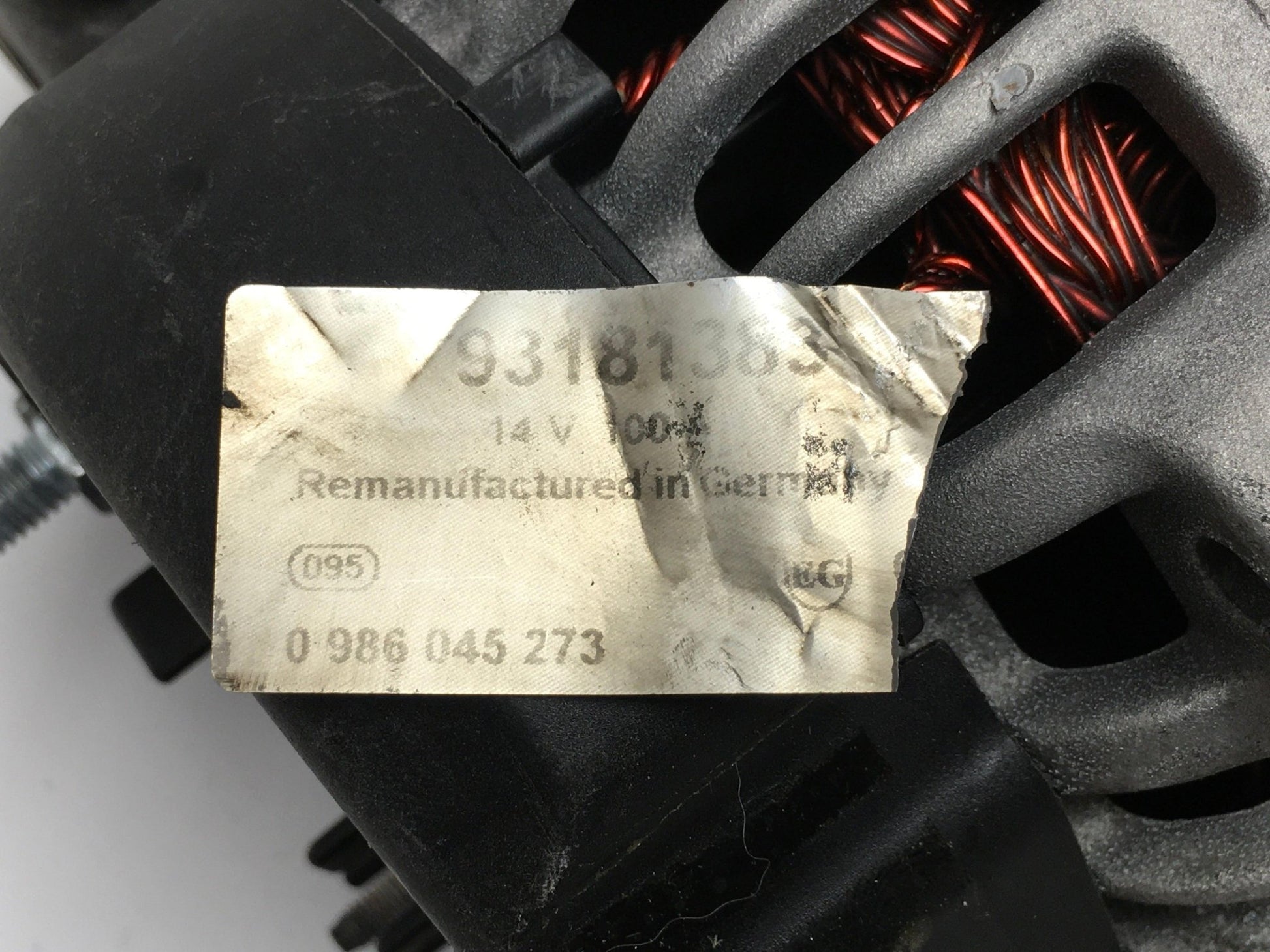 Alternador Opel 93181383 - 93181383