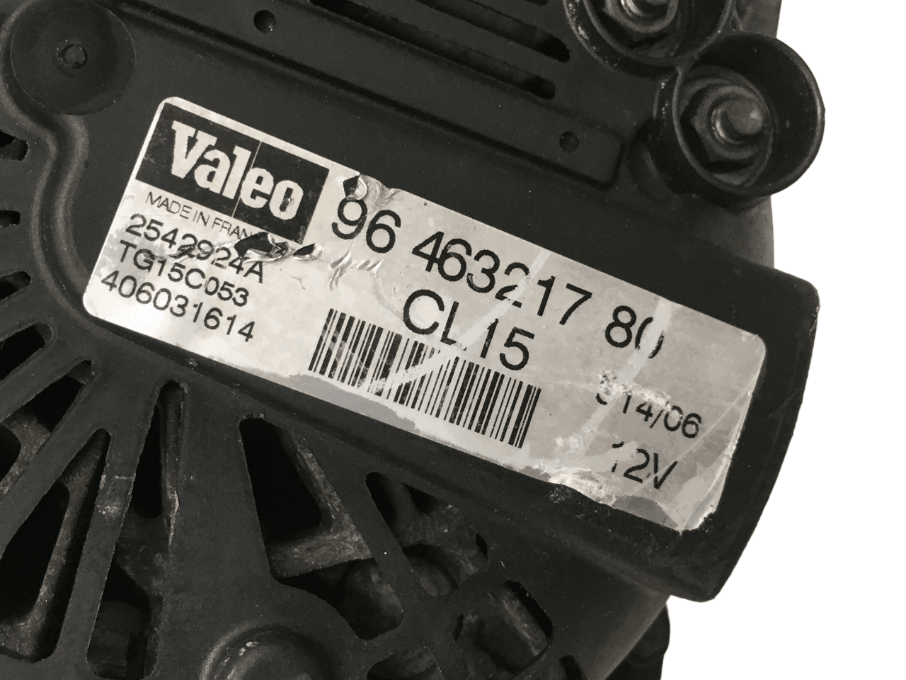 Alternador PSA 9646321780 - 9646321780_