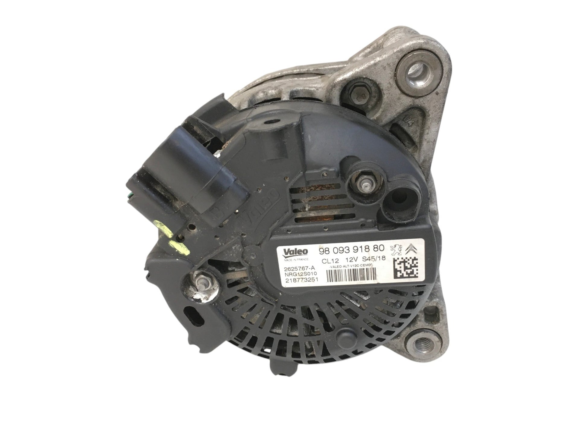 Alternador PSA 9809391880 - 9809391880